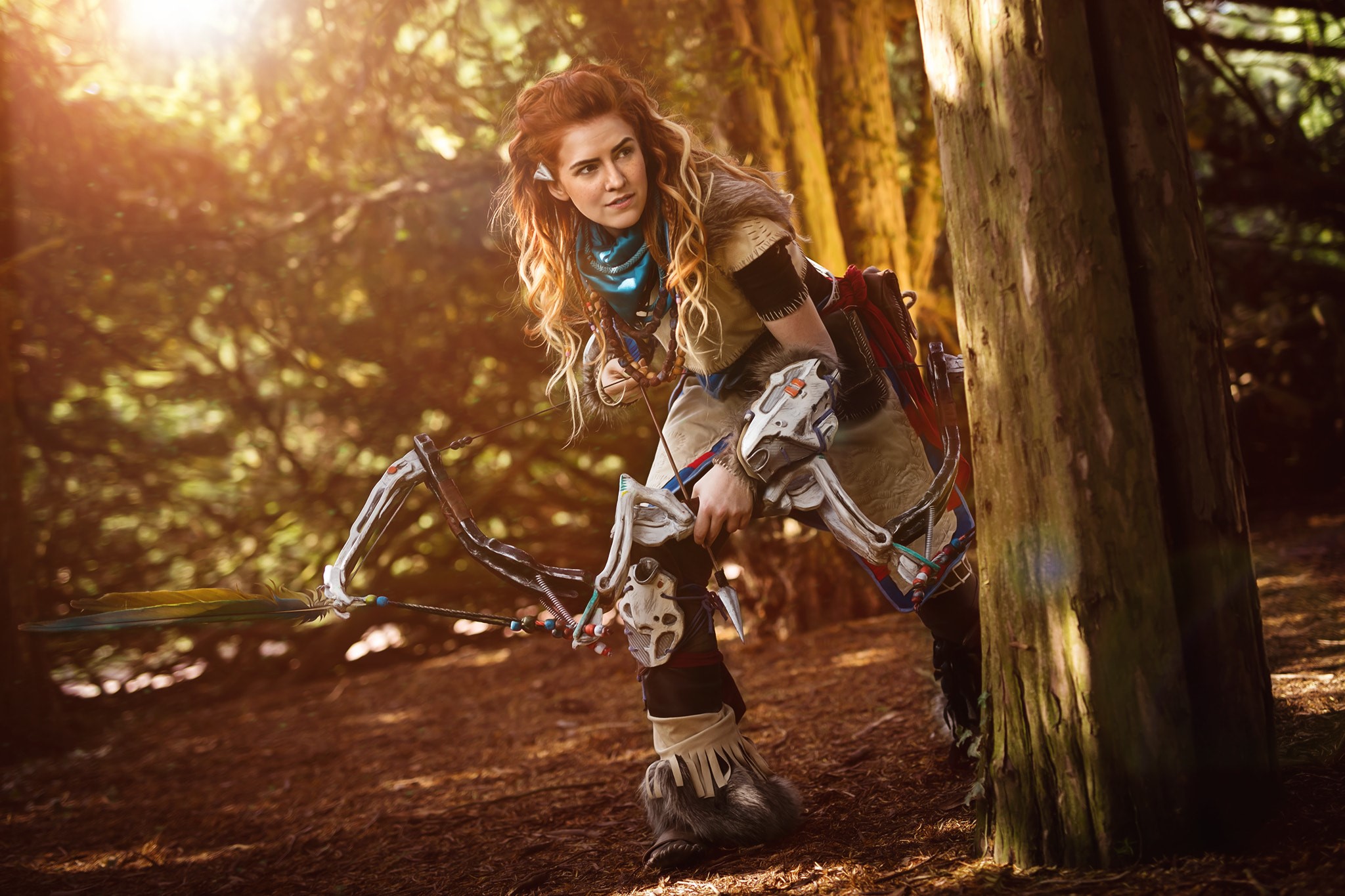 aloy, horizon zero dawn, games, pc games, xbox games, ps games, hd, cosplay, girls, HD Wallpaper