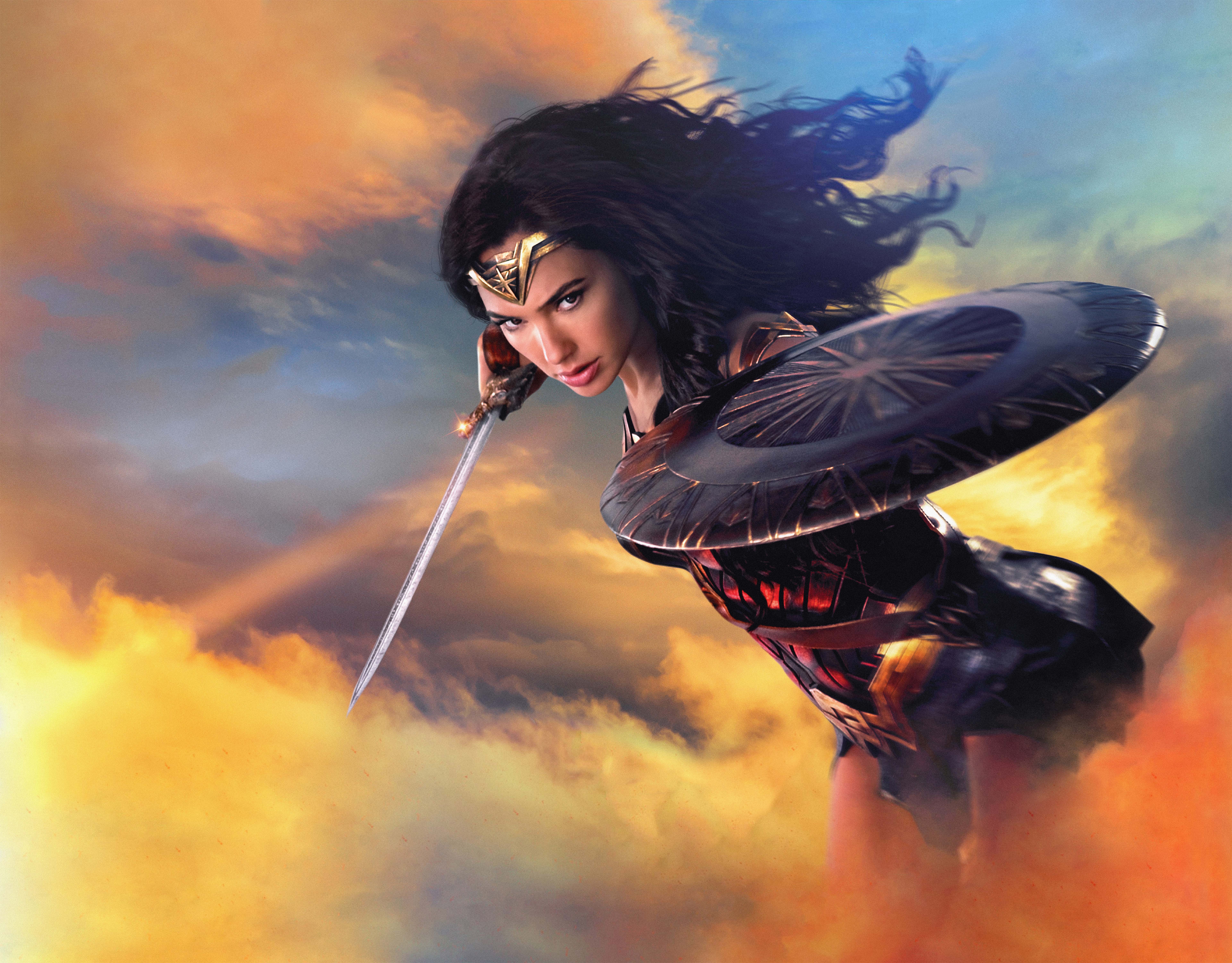 wonder woman, movies, super heroes, 2017 movies, hd, 4k, 8k, HD Wallpaper