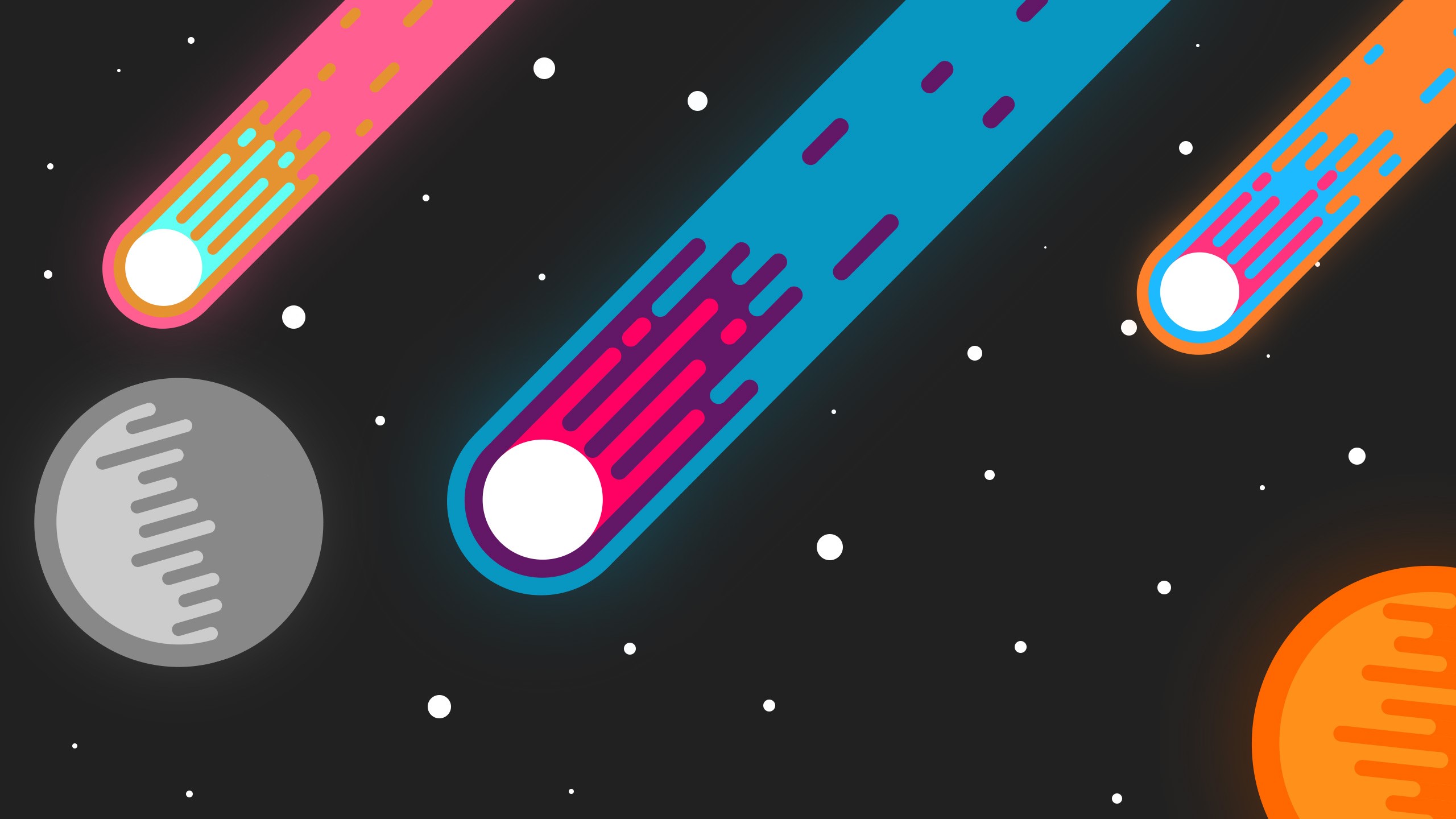 minimalism, artist, space, digital art, hd, HD Wallpaper