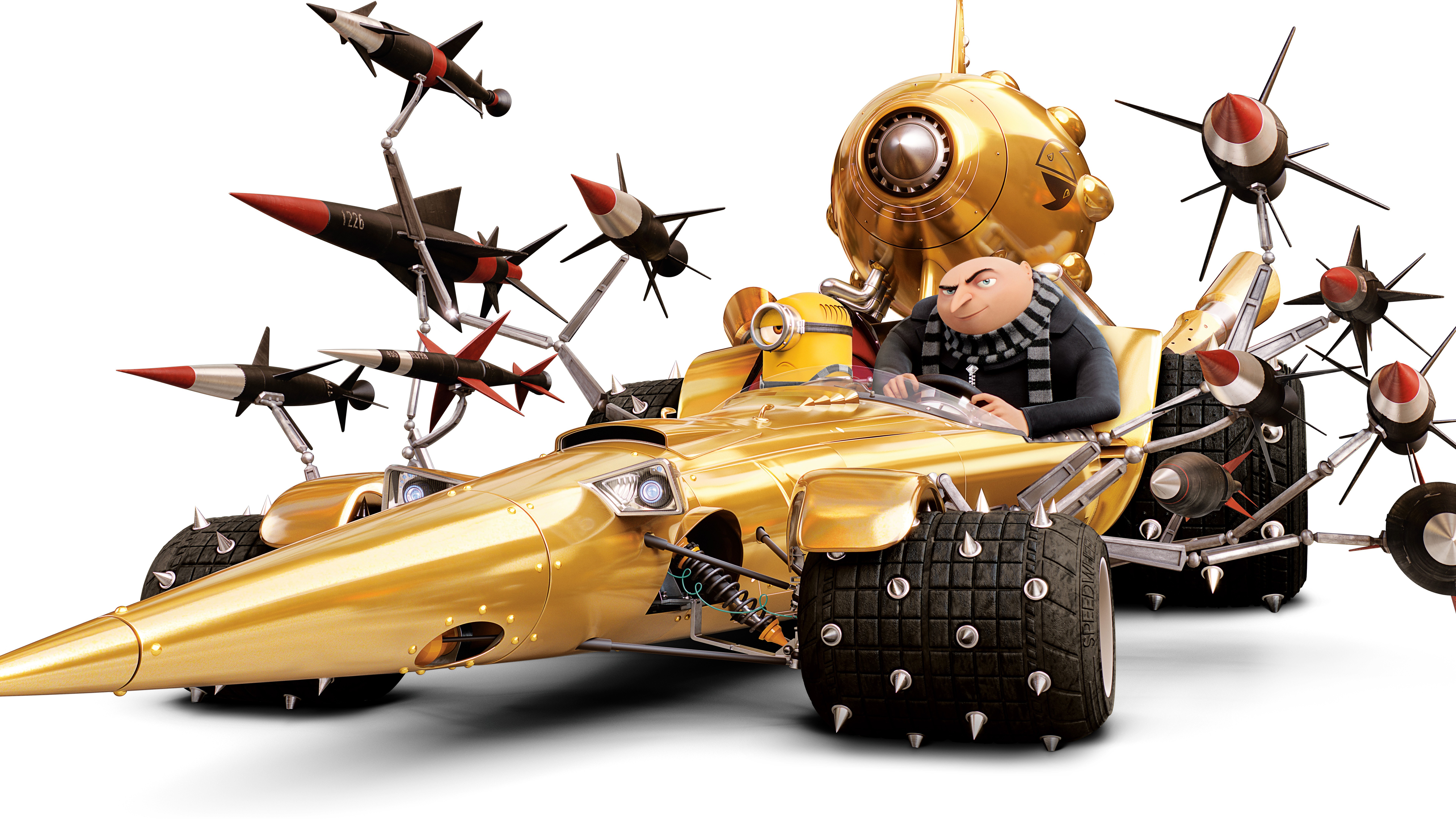 despicable me 3, minions, 2017 movies, animated movies, hd, 4k, 8k, HD Wallpaper