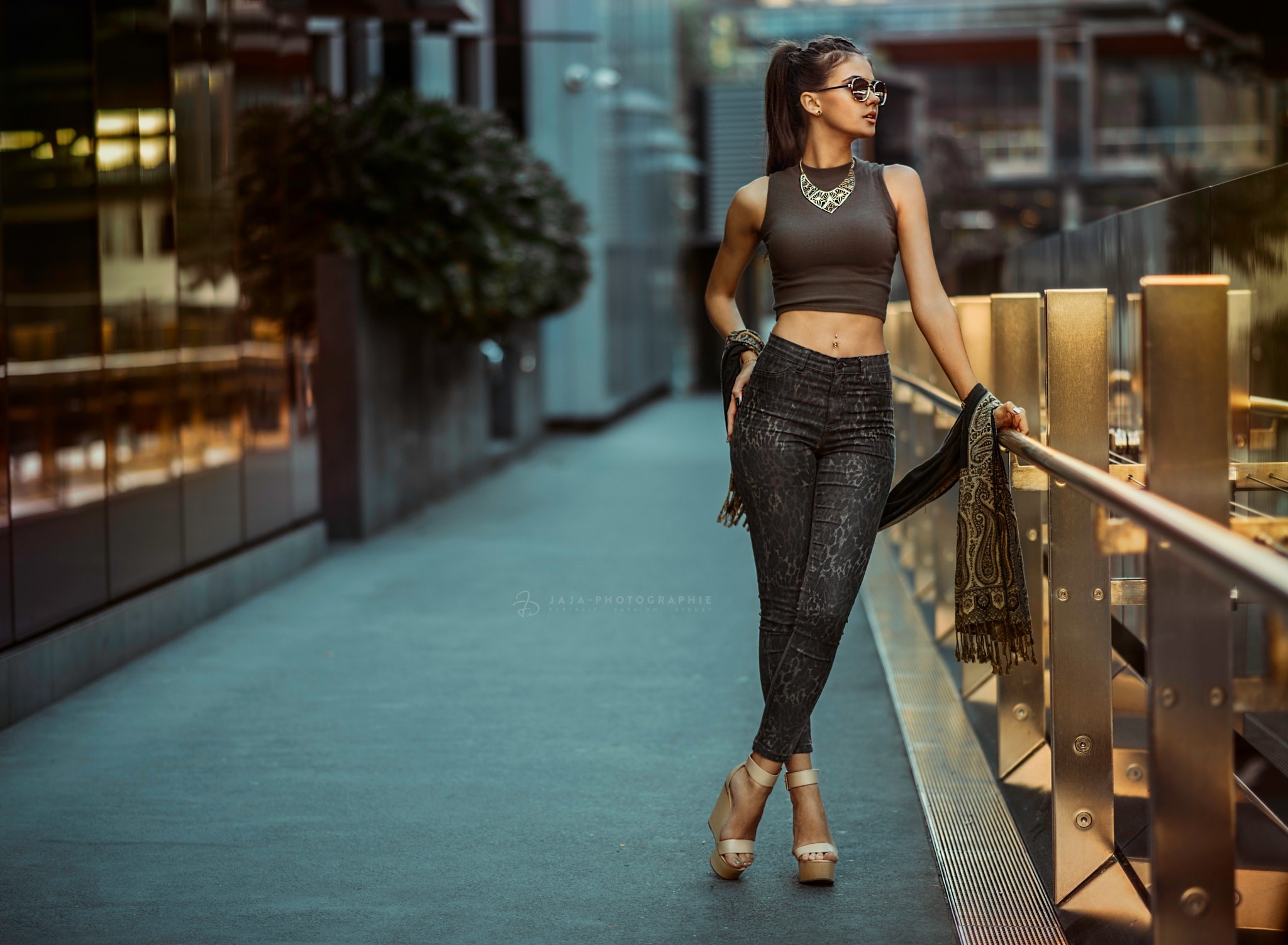 girls, model, hd, photography, sunglasses, HD Wallpaper