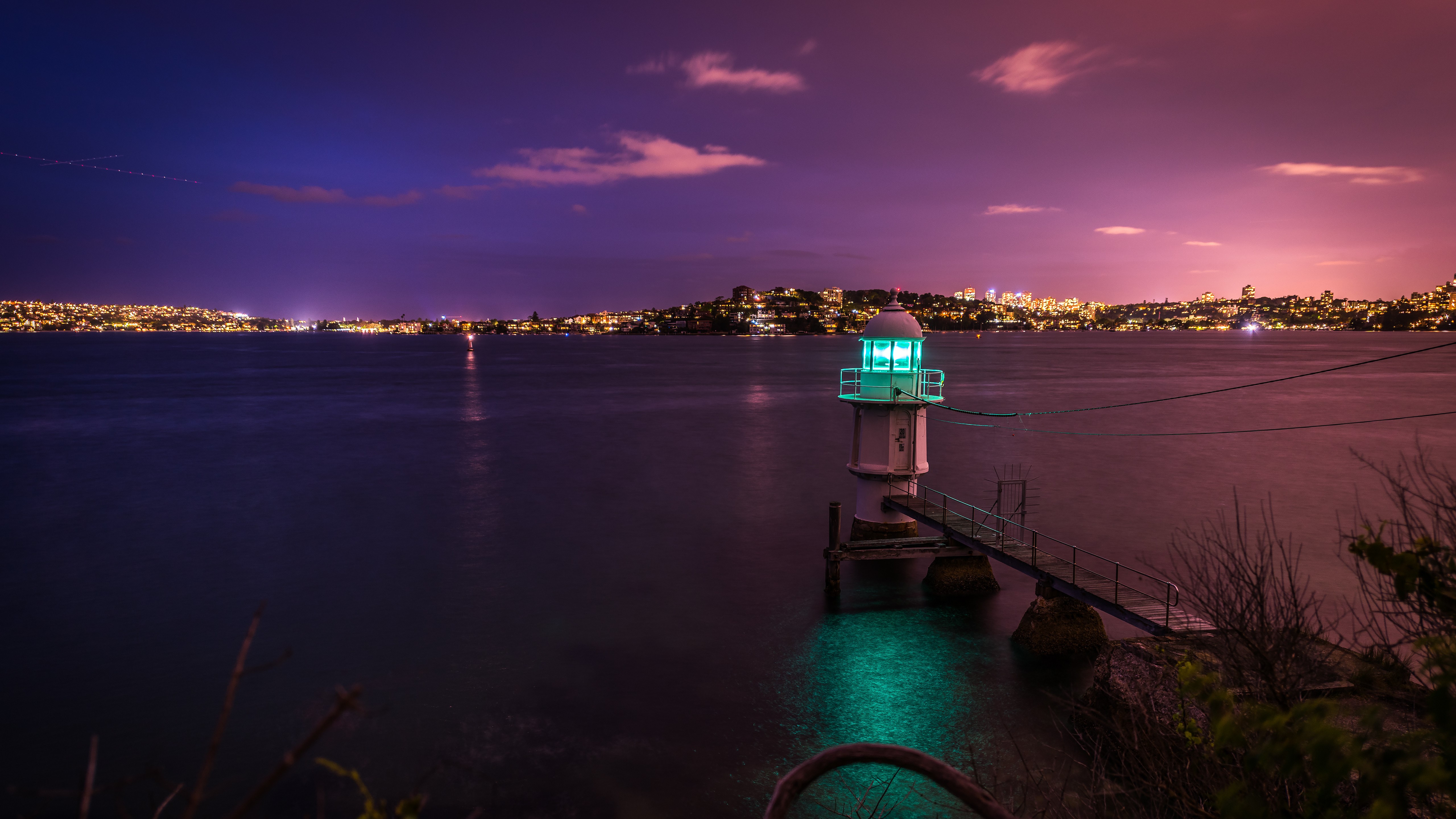 lighthouse, nature, sunset, 5k, 4k, hd, HD Wallpaper