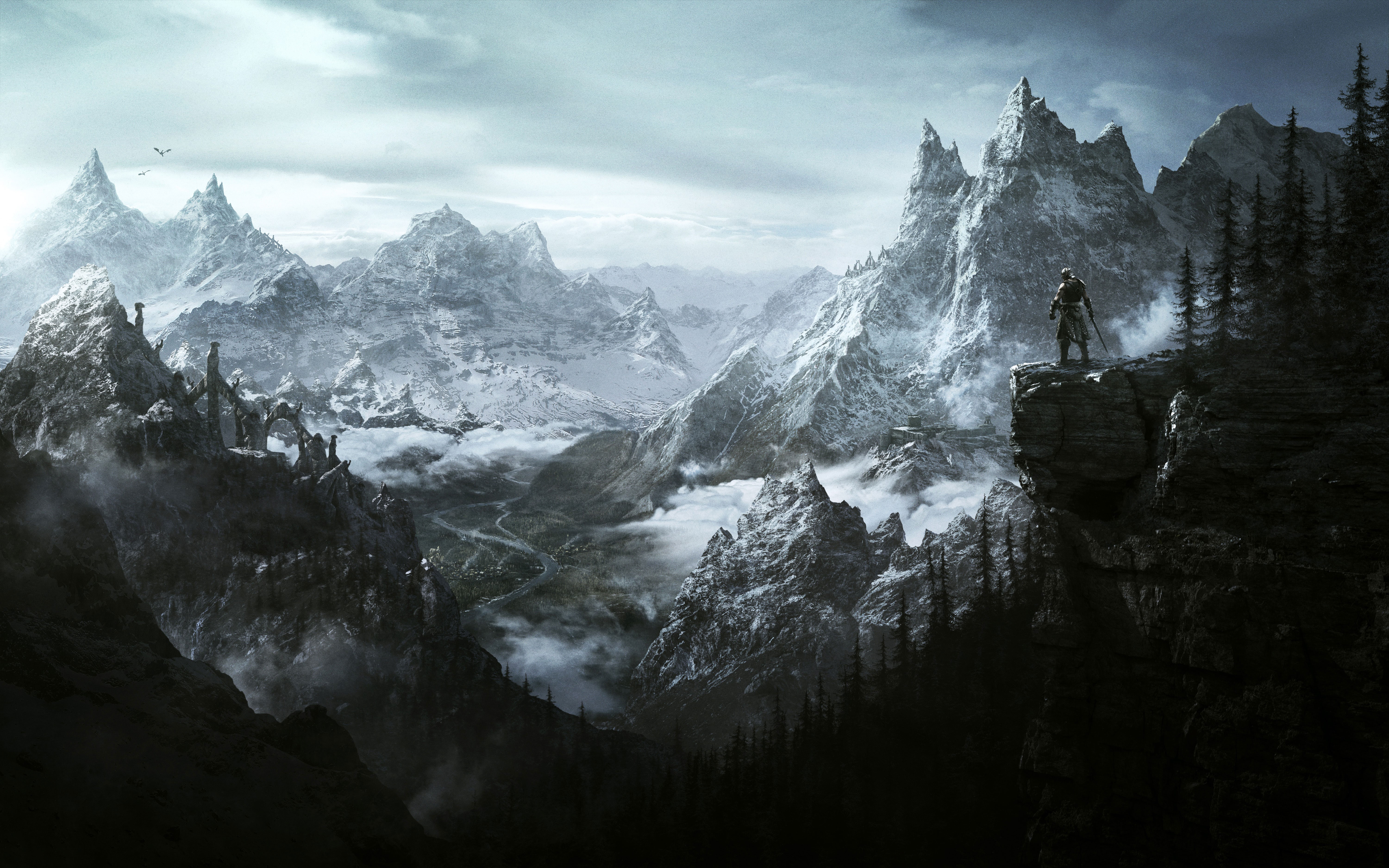 the elder scrolls, games, pc games, xbox games, ps games, artwork, 4k, hd, 5k, HD Wallpaper