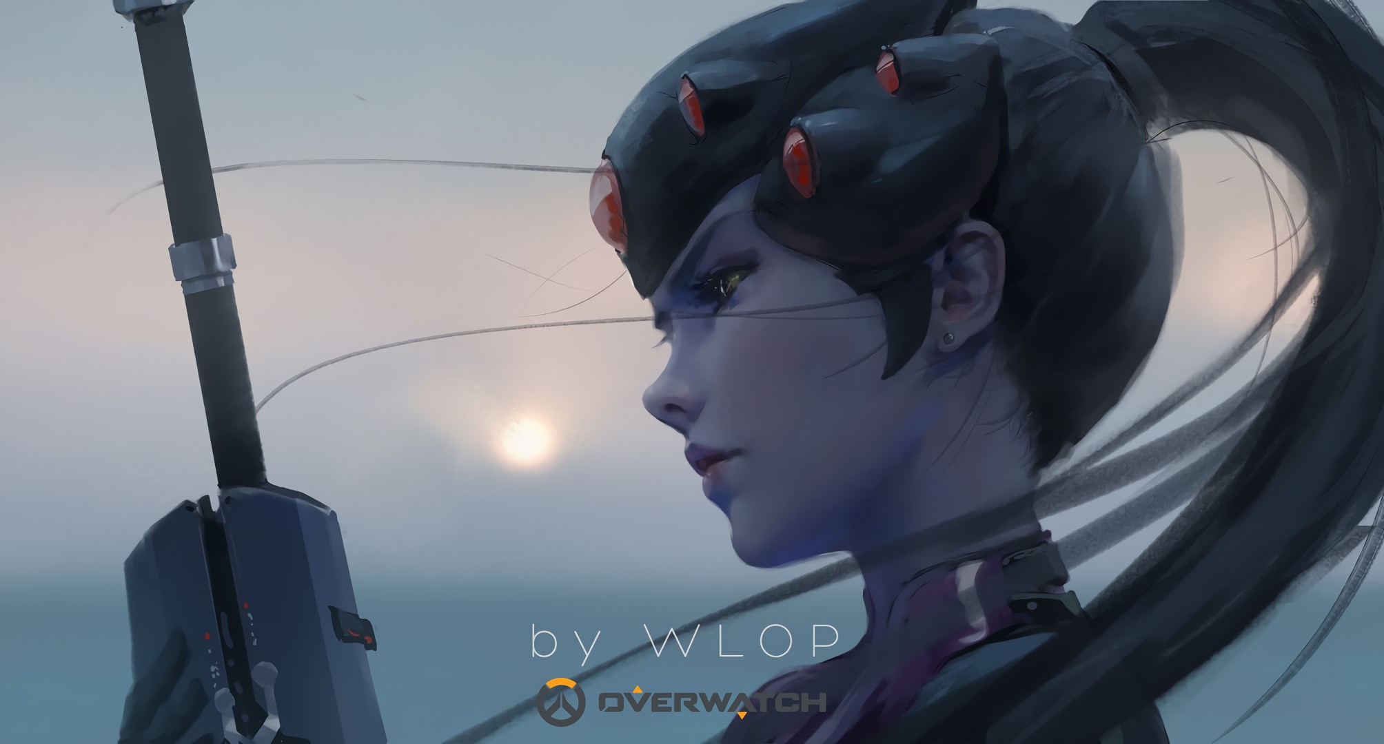 widowmaker, overwatch, games, hd, artwork, digital art, HD Wallpaper