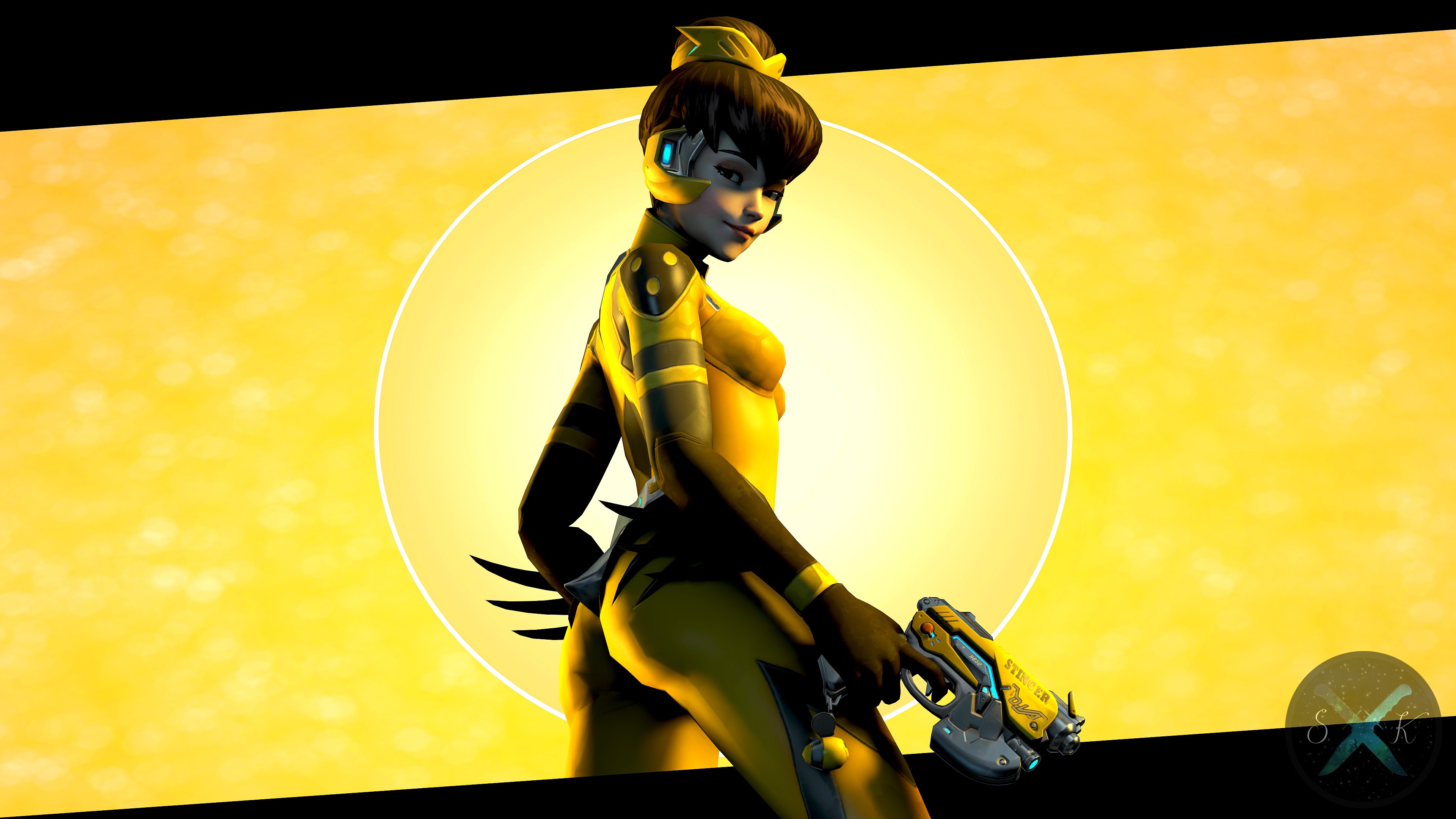 dva overwatch, overwatch, games, artwork, hd, deviantart, HD Wallpaper