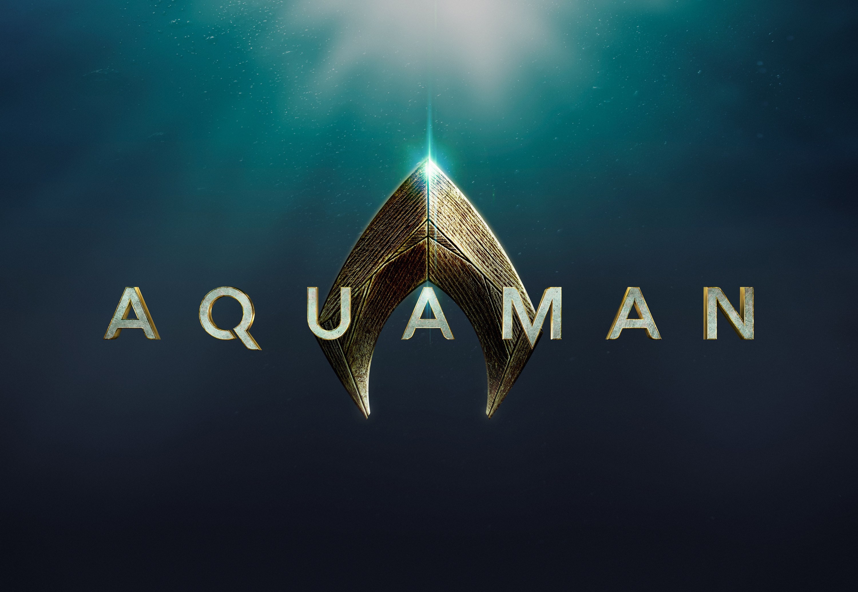 aquaman, 2018 movies, logo, hd, HD Wallpaper