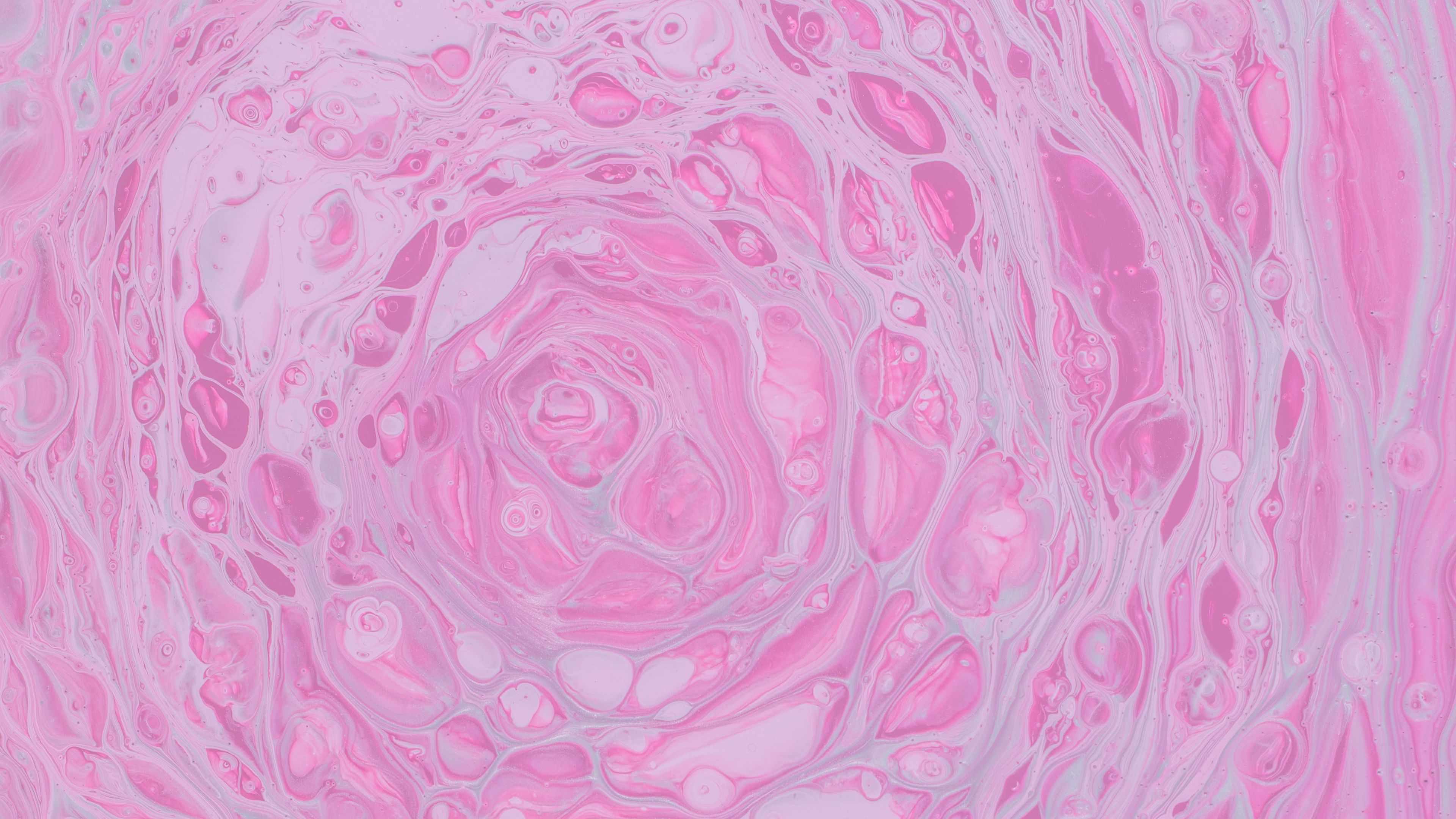 spots, stains, abstraction, pink, liquid, 4k, HD Wallpaper