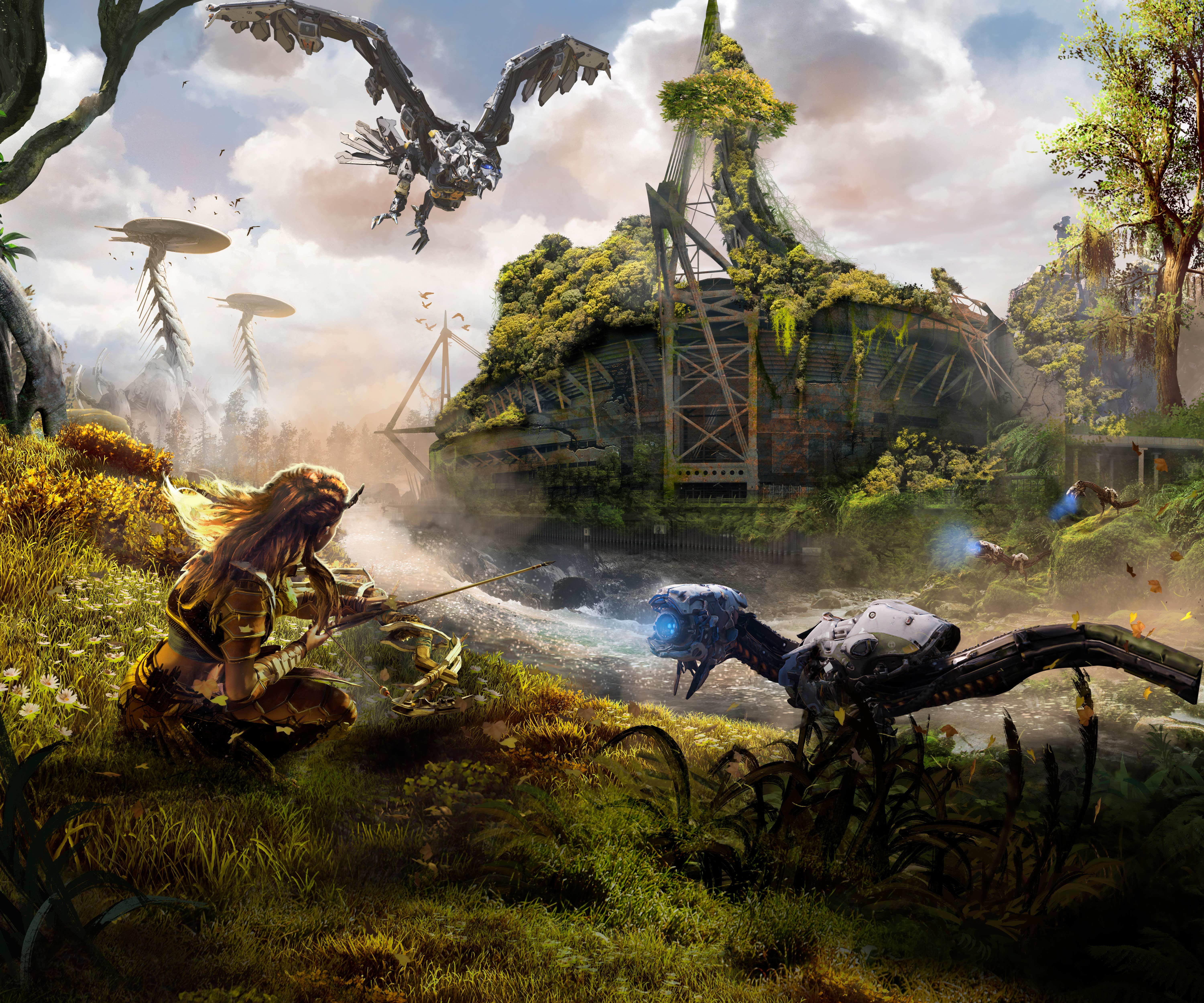 horizon zero dawn, games, pc games, xbox games, ps games, 2017 games, 4k, hd, HD Wallpaper