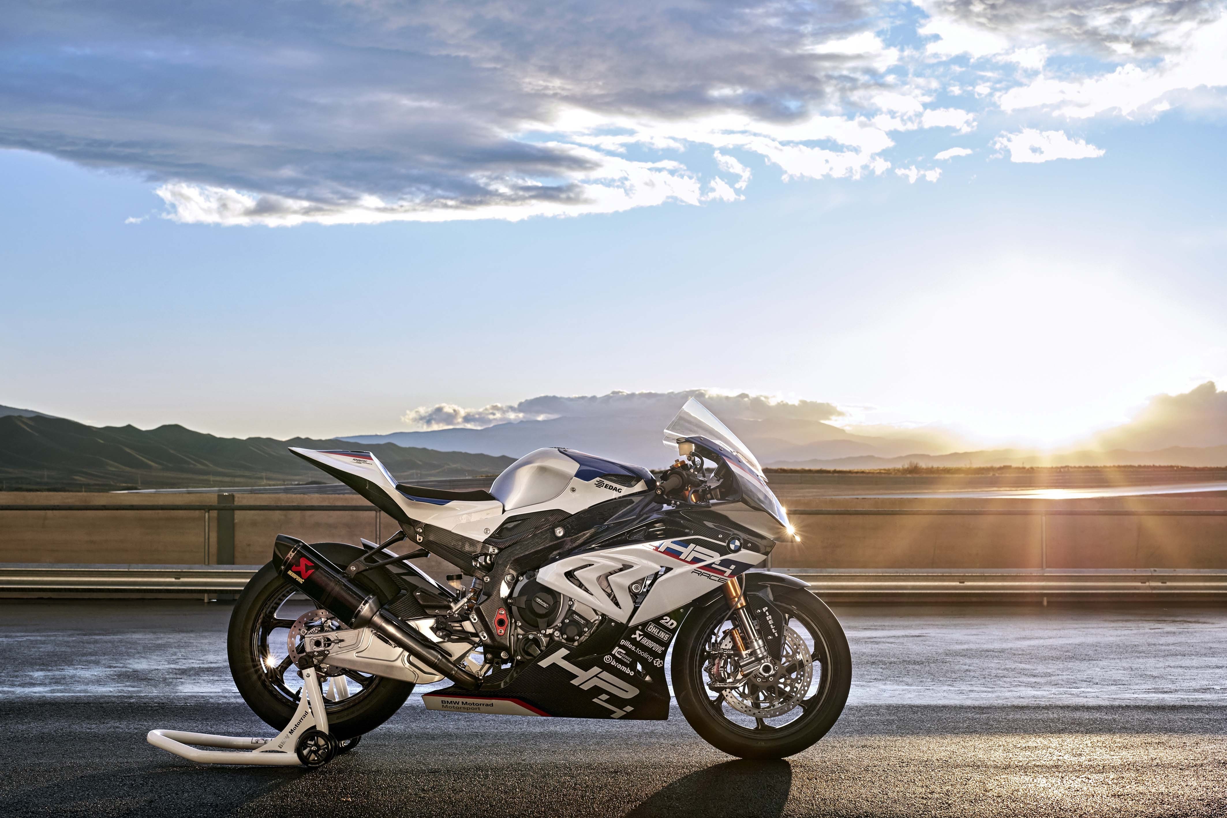 bmw h4 race, bmw, 2017 bikes, bikes, 4k, hd, HD Wallpaper