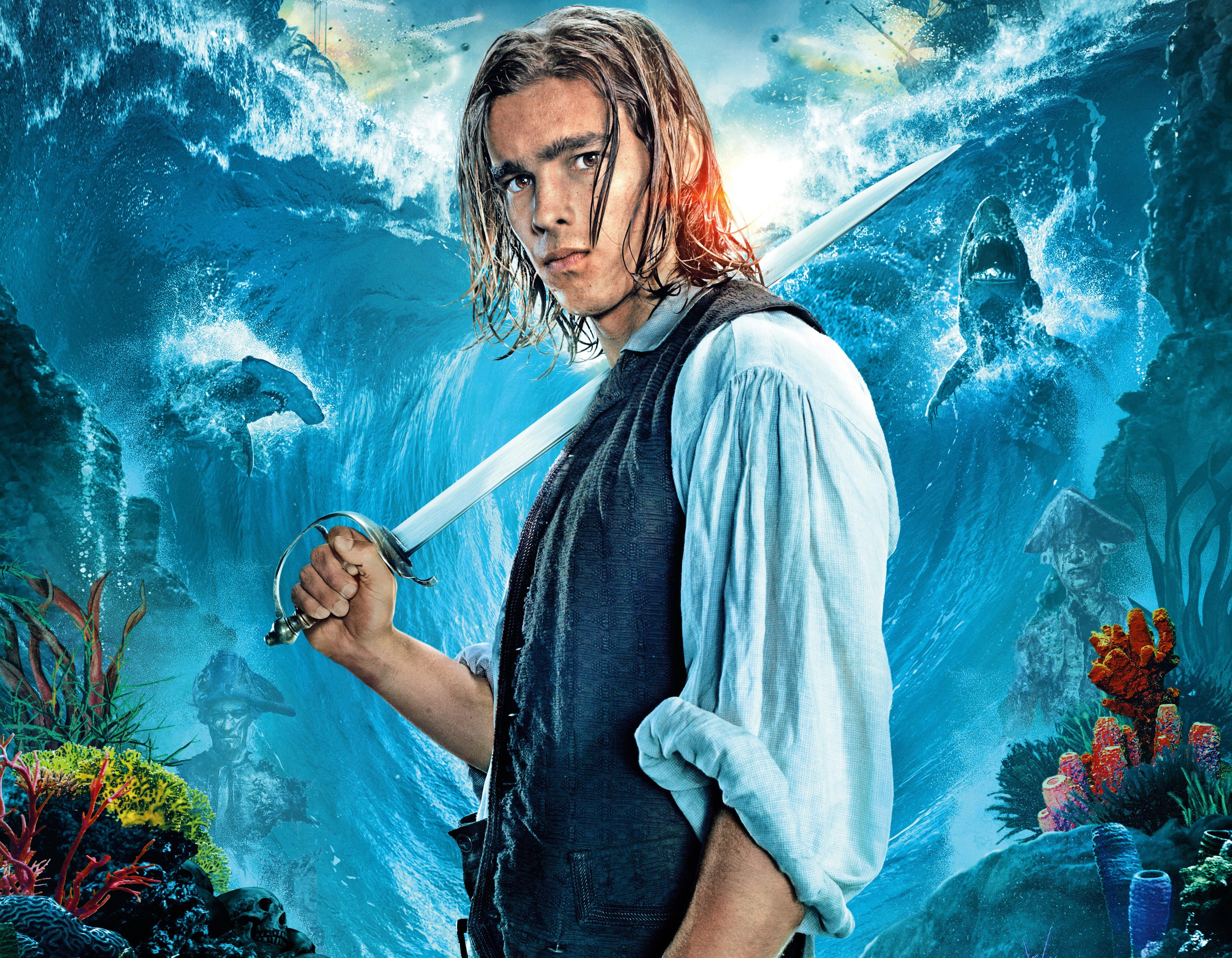 pirates of the caribbean dead men tell no tales, 2017 movies, 4k, hd, HD Wallpaper