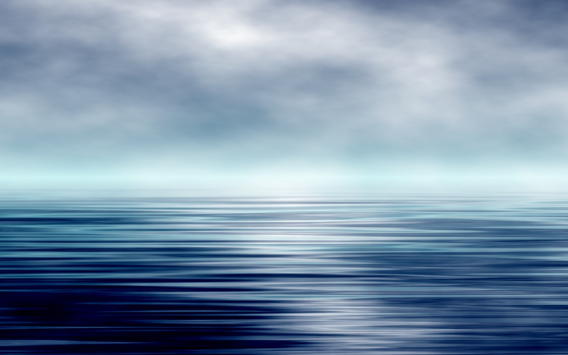 ocean, sky, artist, sea, hd, abstract, HD Wallpaper
