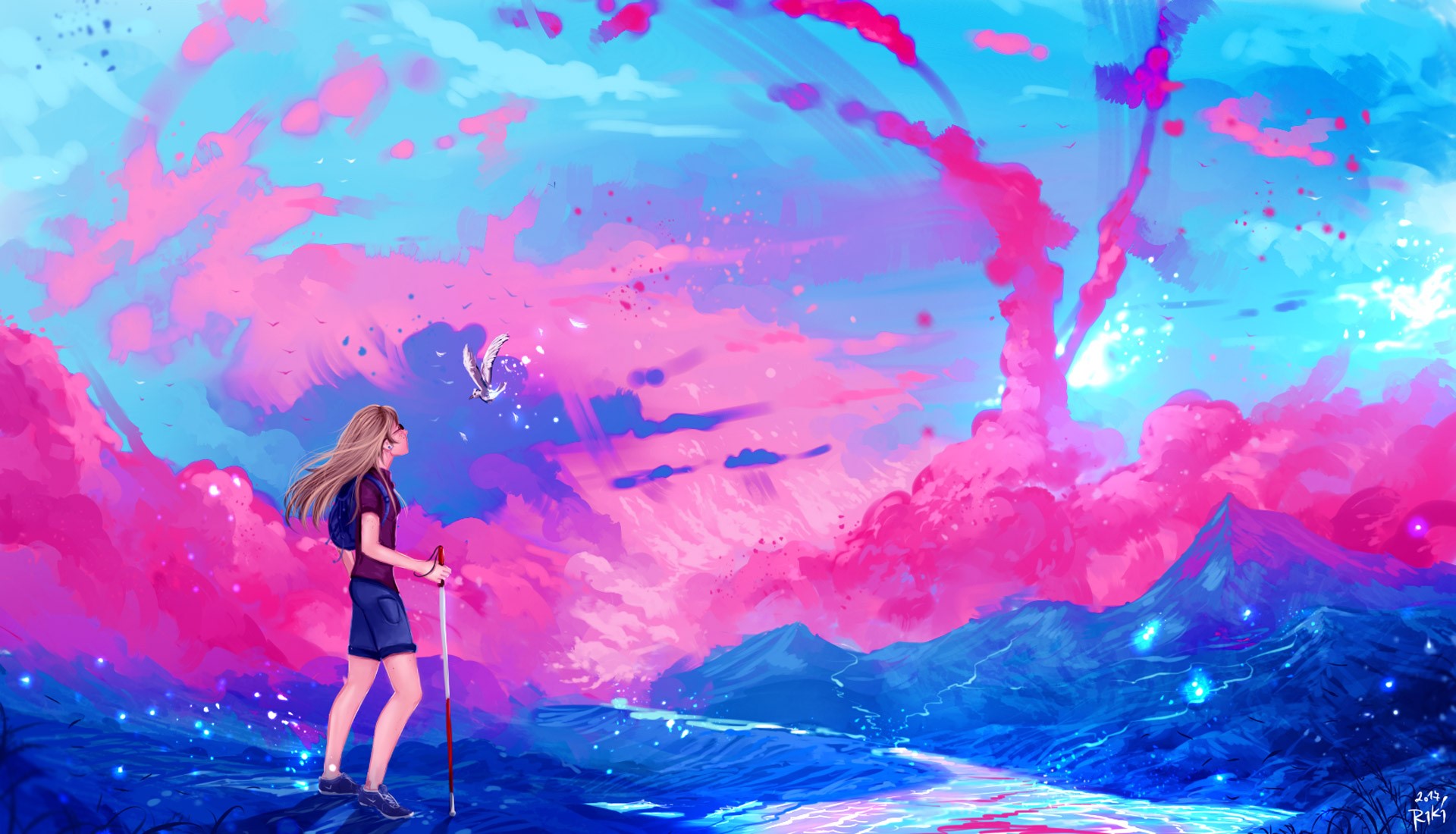 artist, artwork, digital art, deviantart, hd, HD Wallpaper