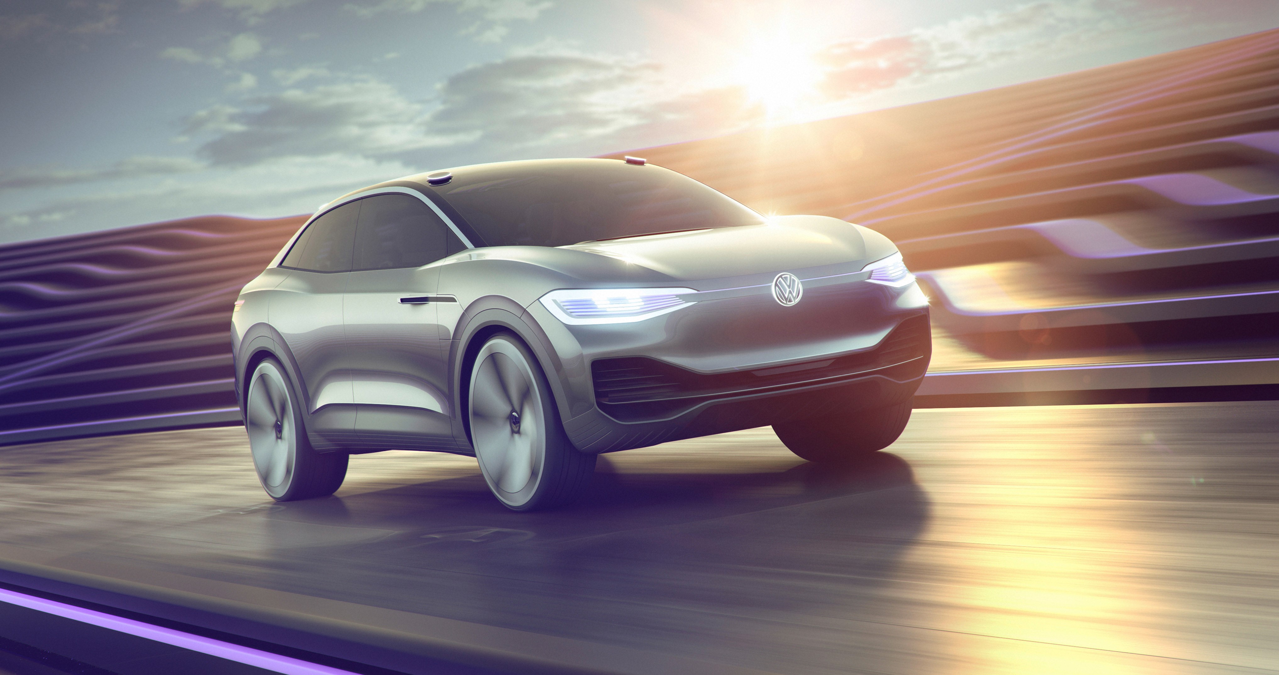 volkswagen id crozz, volkswagen, 2017 cars, 4k, hd, HD Wallpaper