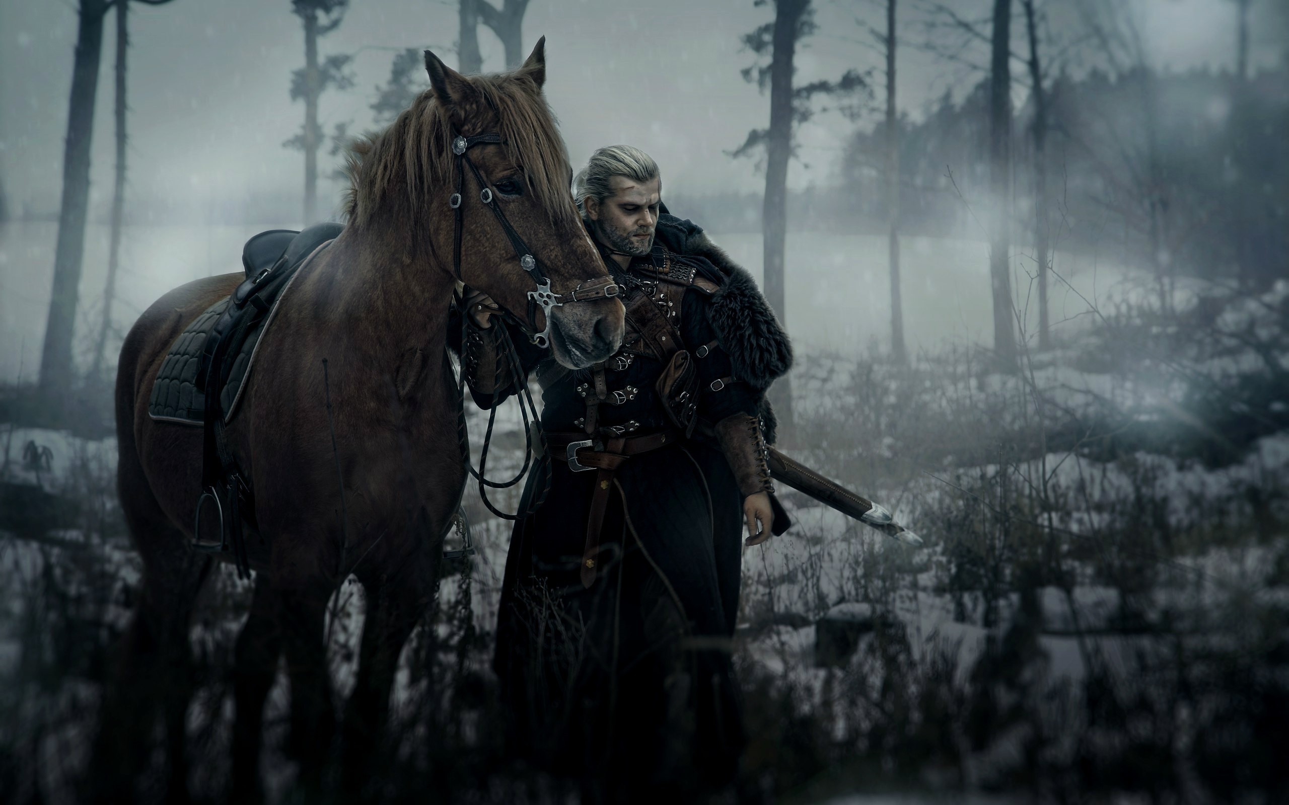 the witcher 3, games, ps4 games, xbox games, pc games, cosplay, hd, horse, HD Wallpaper