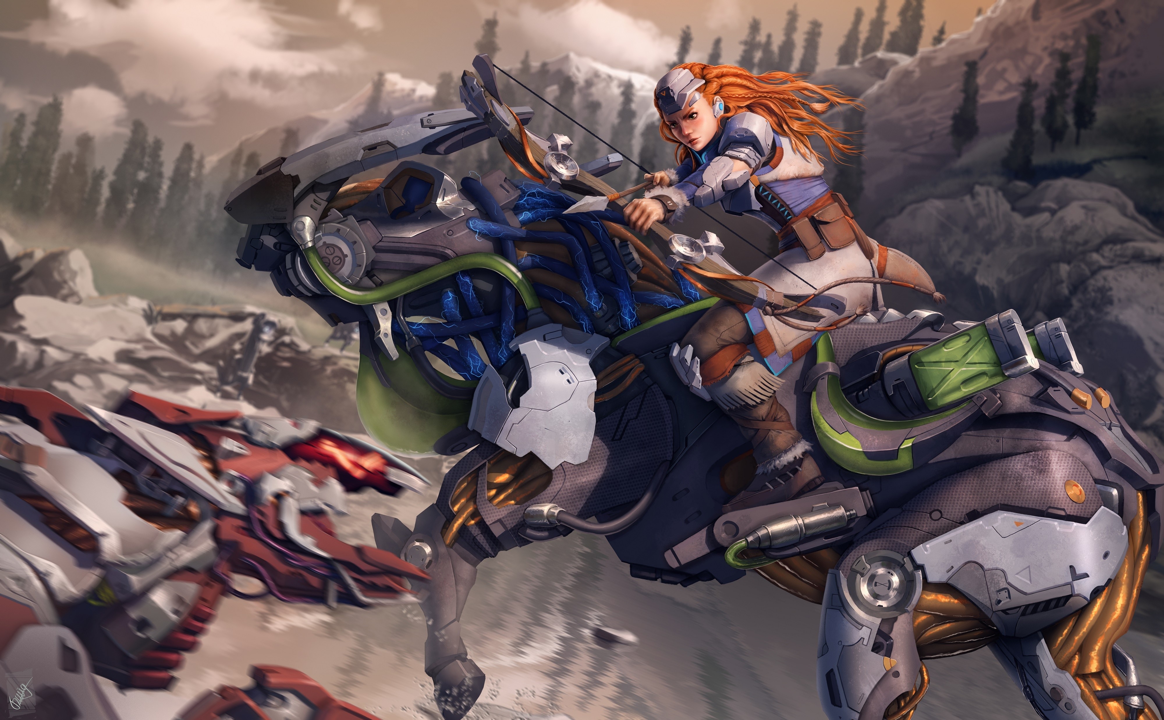 horizon zero dawn, games, pc games, xbox games, ps games, hd, artwork, 4k, HD Wallpaper