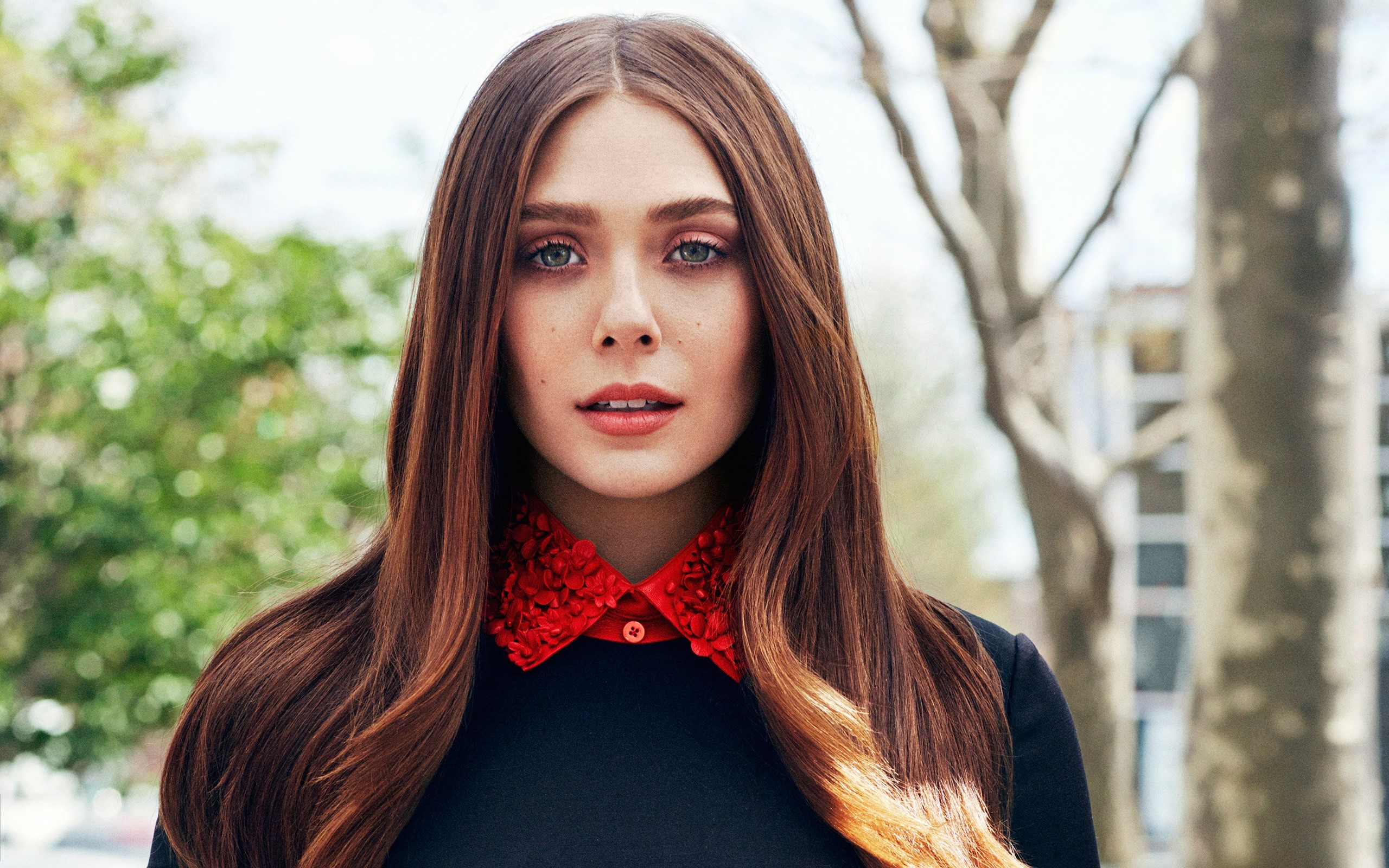 elizabeth olsen, celebrities, girls, HD Wallpaper