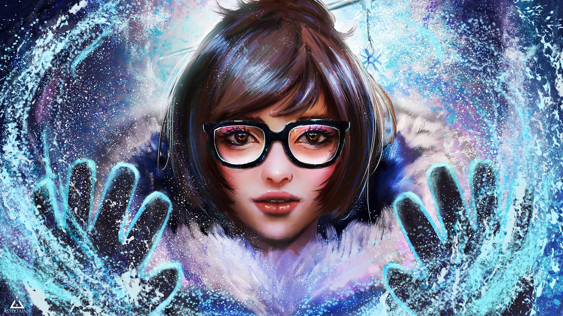 mei overwatch, overwatch, games, hd, artwork, artist, digital art, deviantart, HD Wallpaper