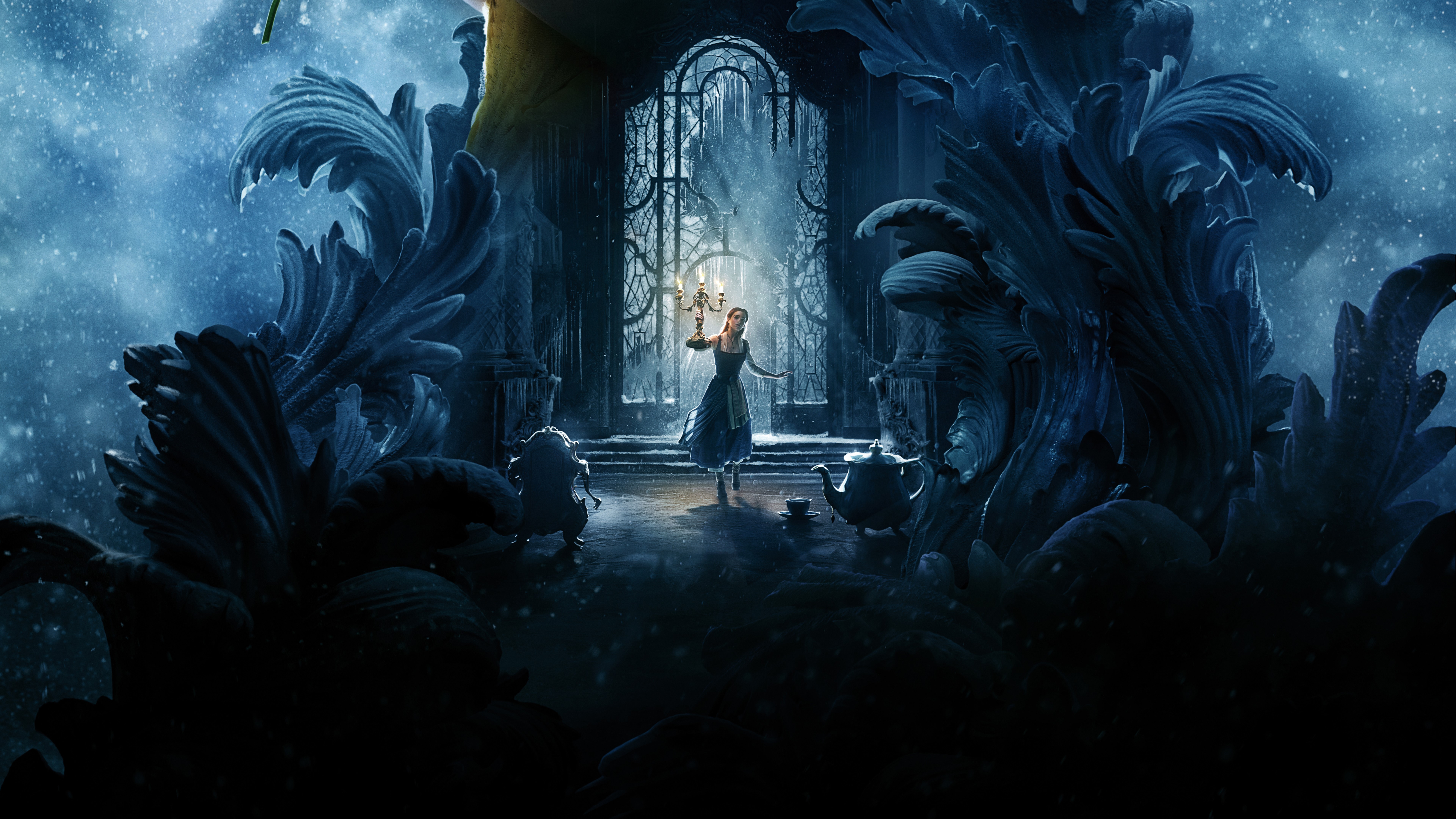 beauty and the beast, 2017 movies, movies, 4k, 8k, HD Wallpaper
