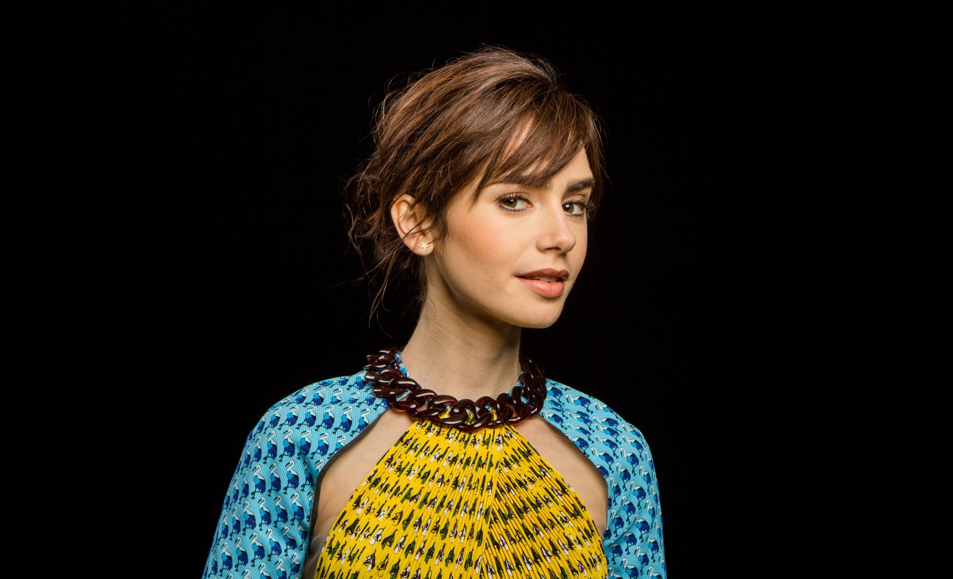lily collins, girls, celebrities, model, hd, HD Wallpaper