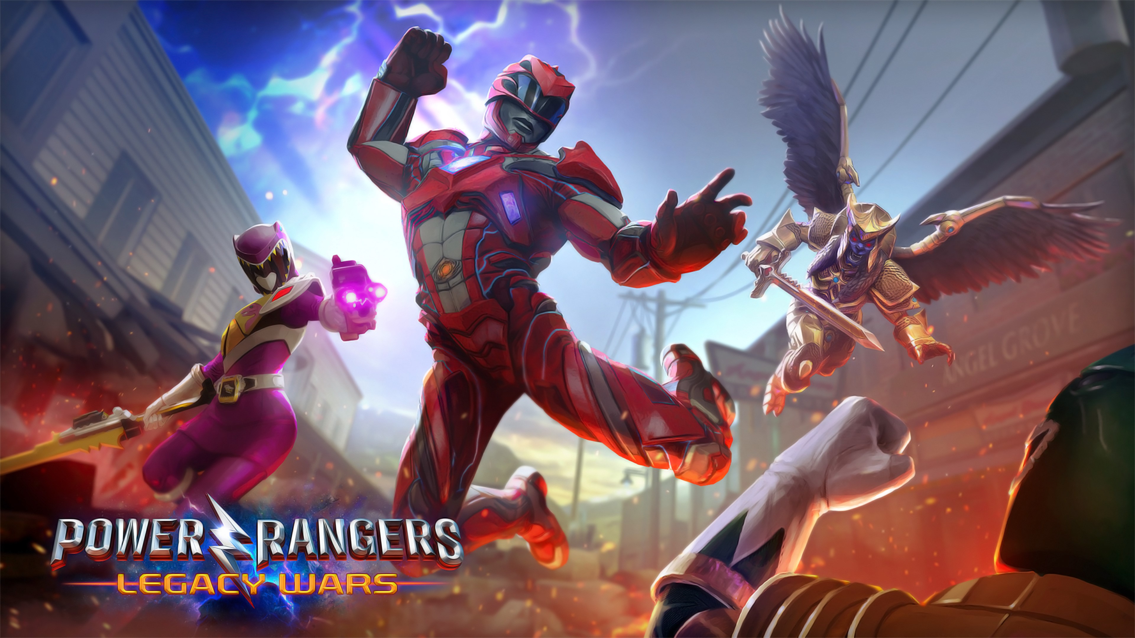 power rangers, games, 4k, hd, HD Wallpaper