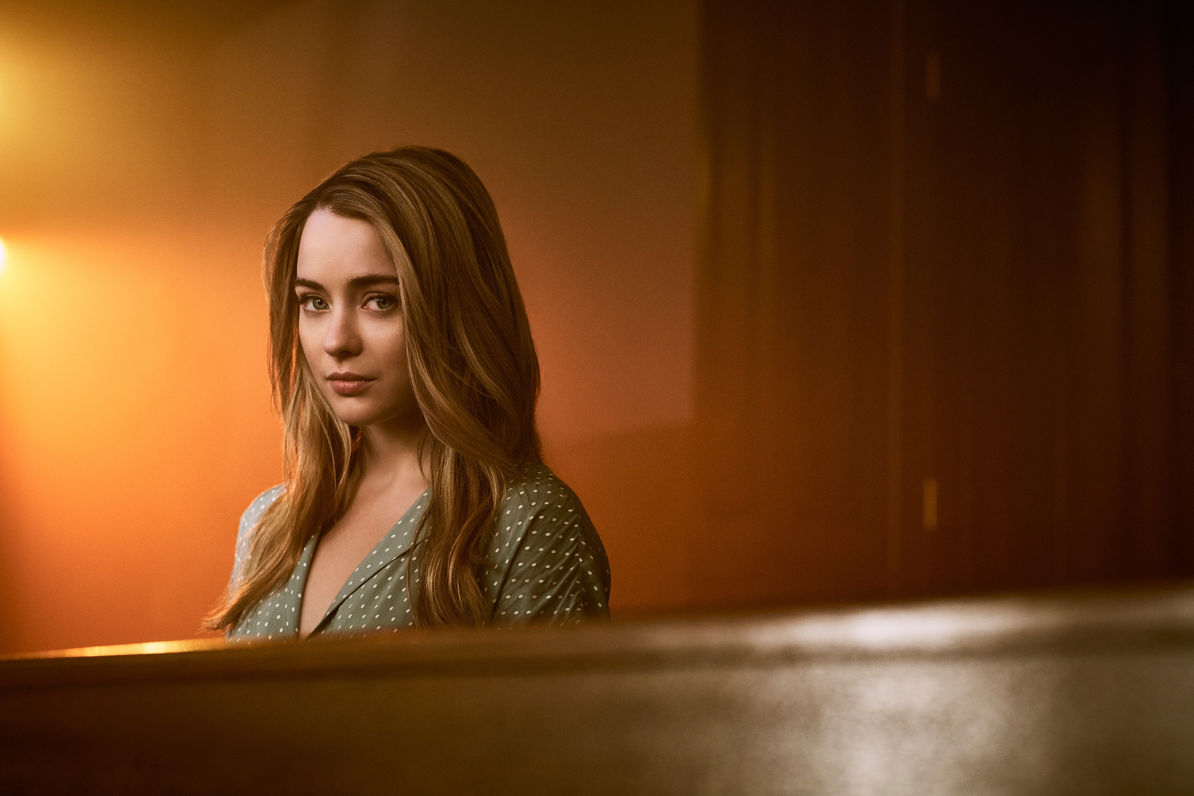 hannah kasulka, tv shows, the exorcist, girls, model, celebrity, HD Wallpaper