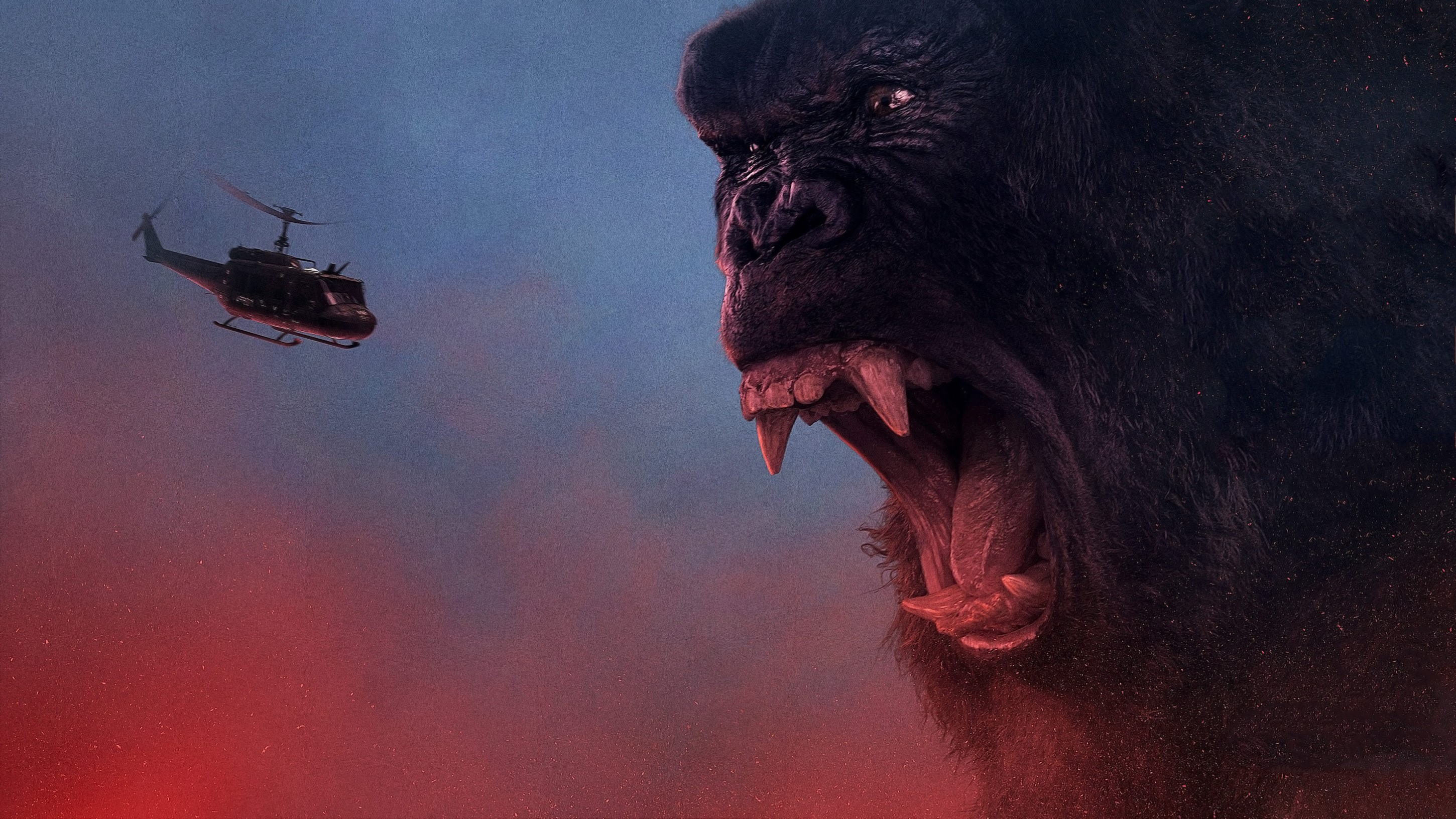 kong skull island, 2017 movies, HD Wallpaper