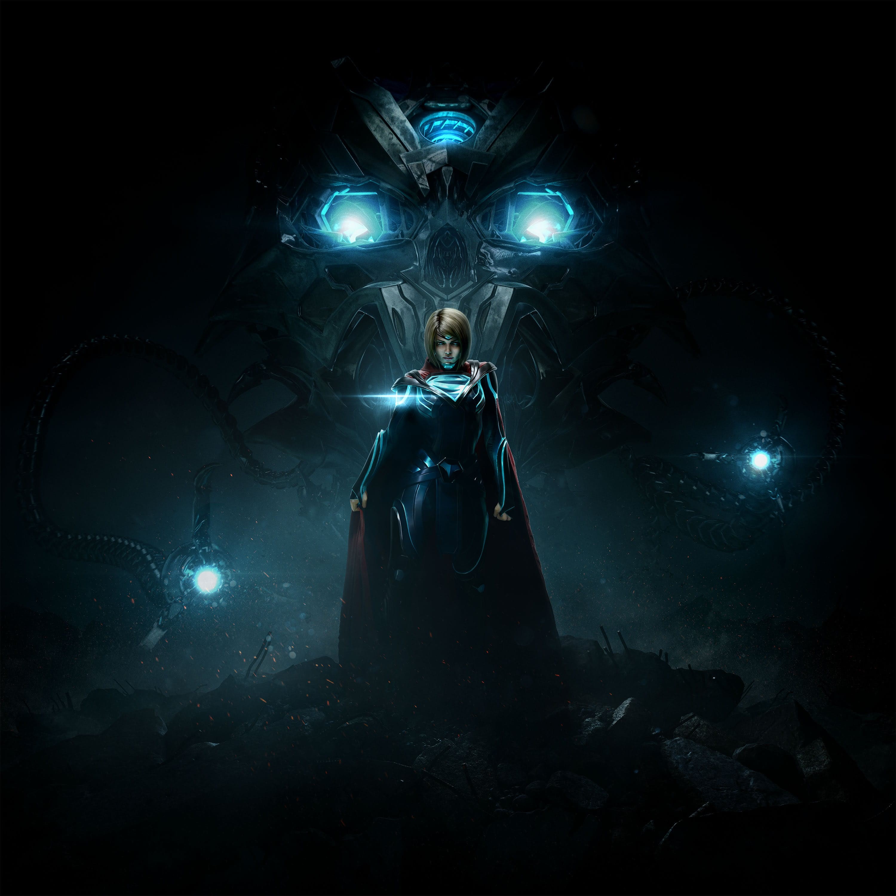 injustice 2, supergirl, ps games, 2017 games, games, hd, HD Wallpaper