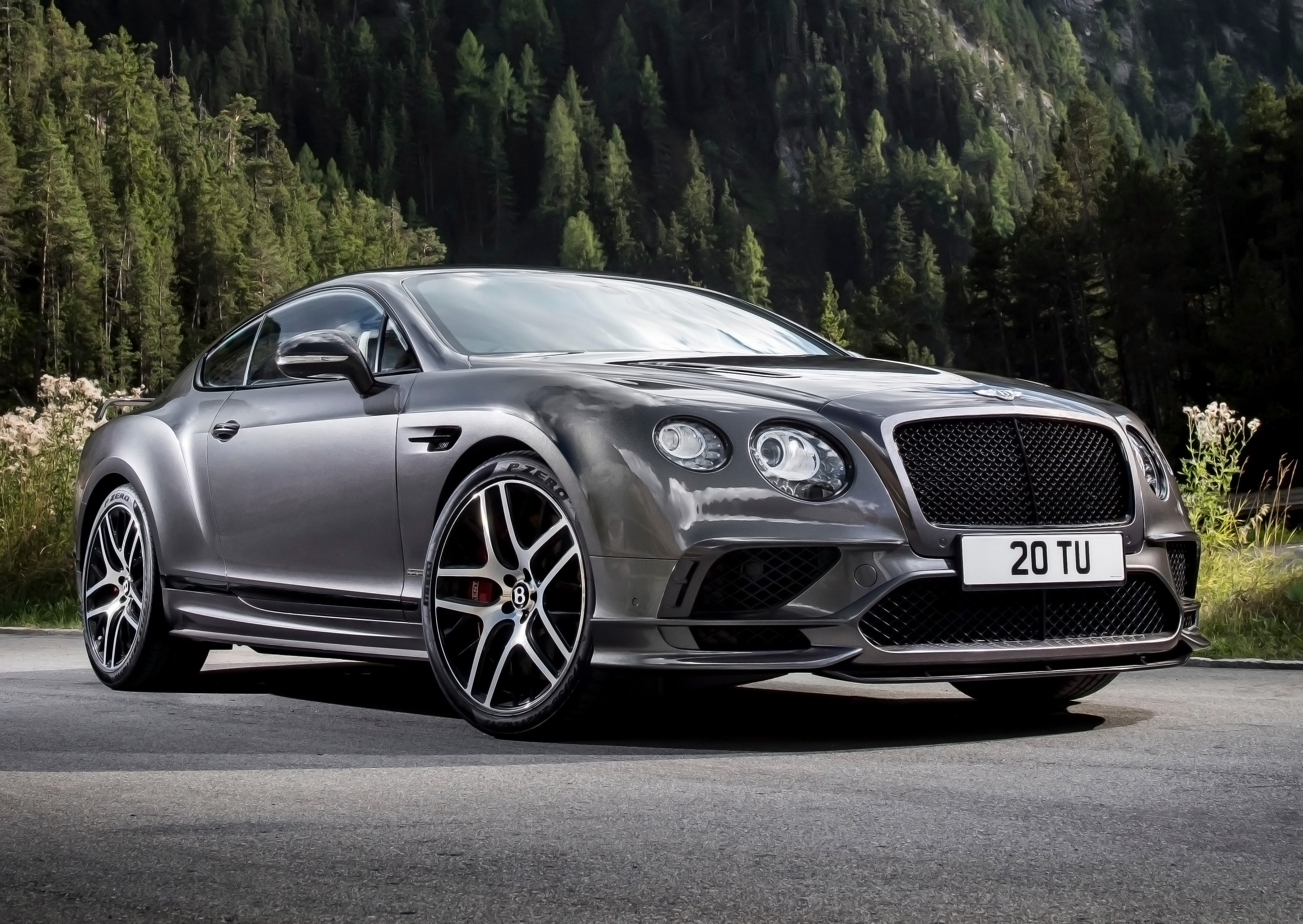 bentley continental, bentley, 2018 cars, 4k, HD Wallpaper