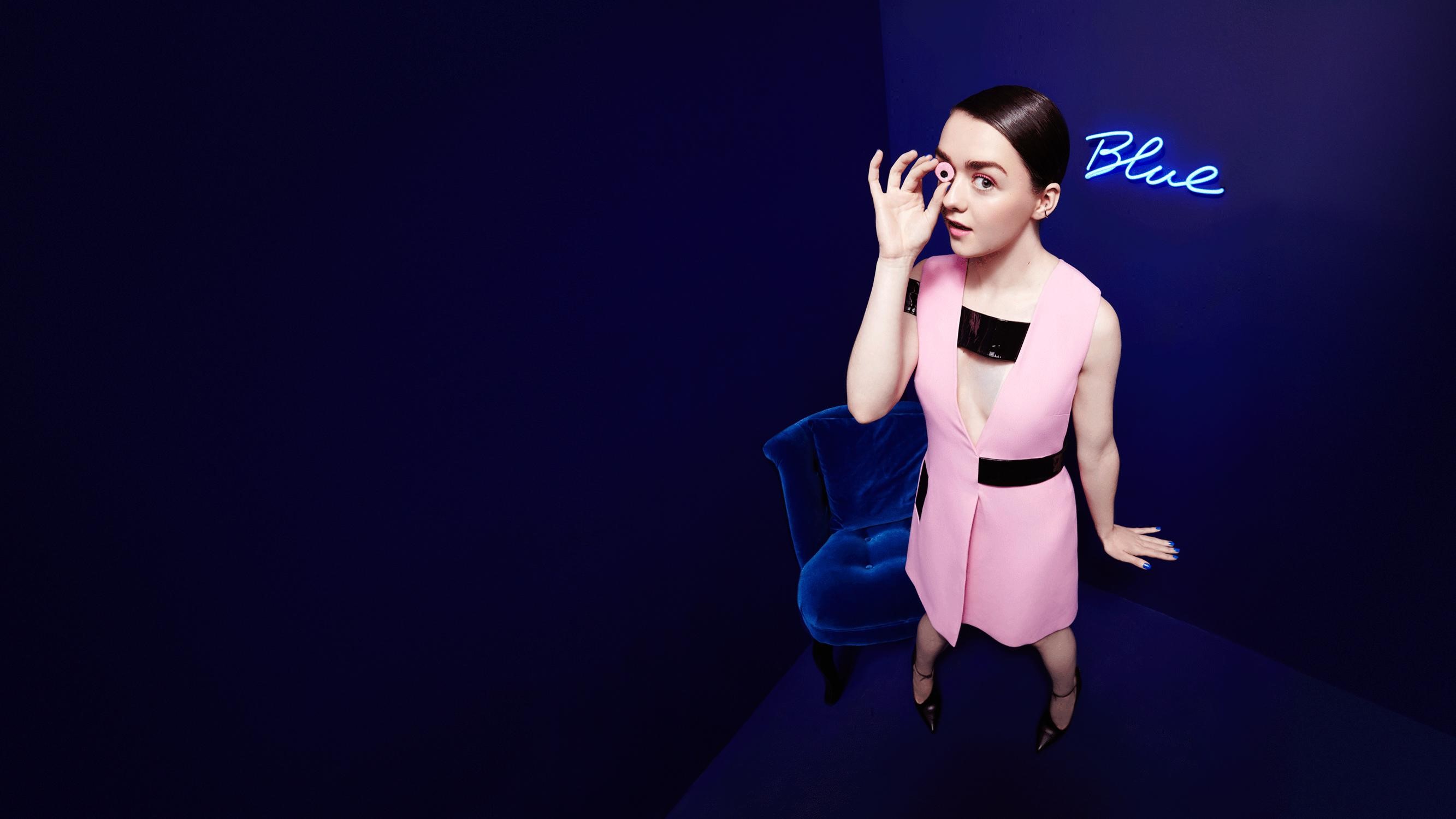 maisie williams, celebrities, girls, hd, HD Wallpaper