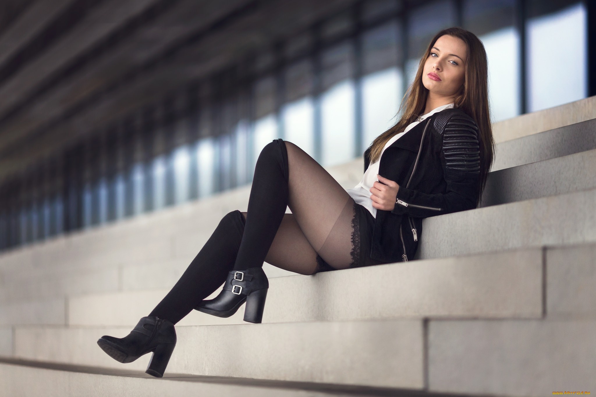 brunette, model, girls, hd, HD Wallpaper