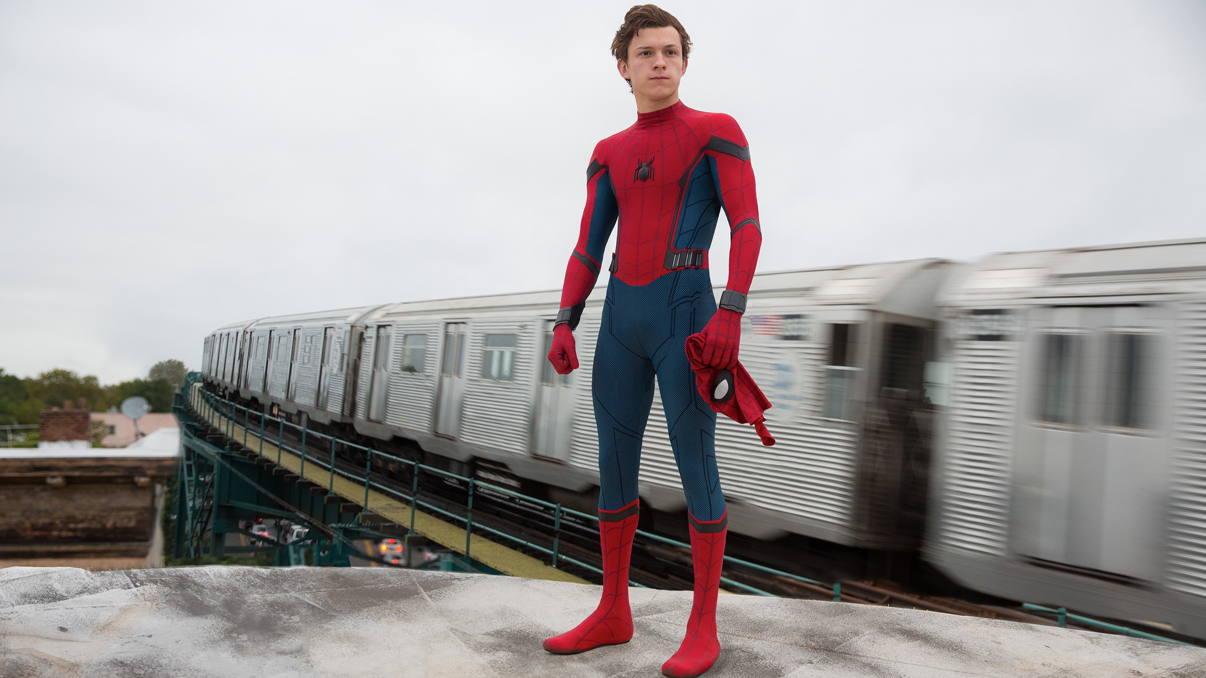 spiderman homecoming, spiderman, 2017 movies, movies, tom holland, 4k, hd, HD Wallpaper