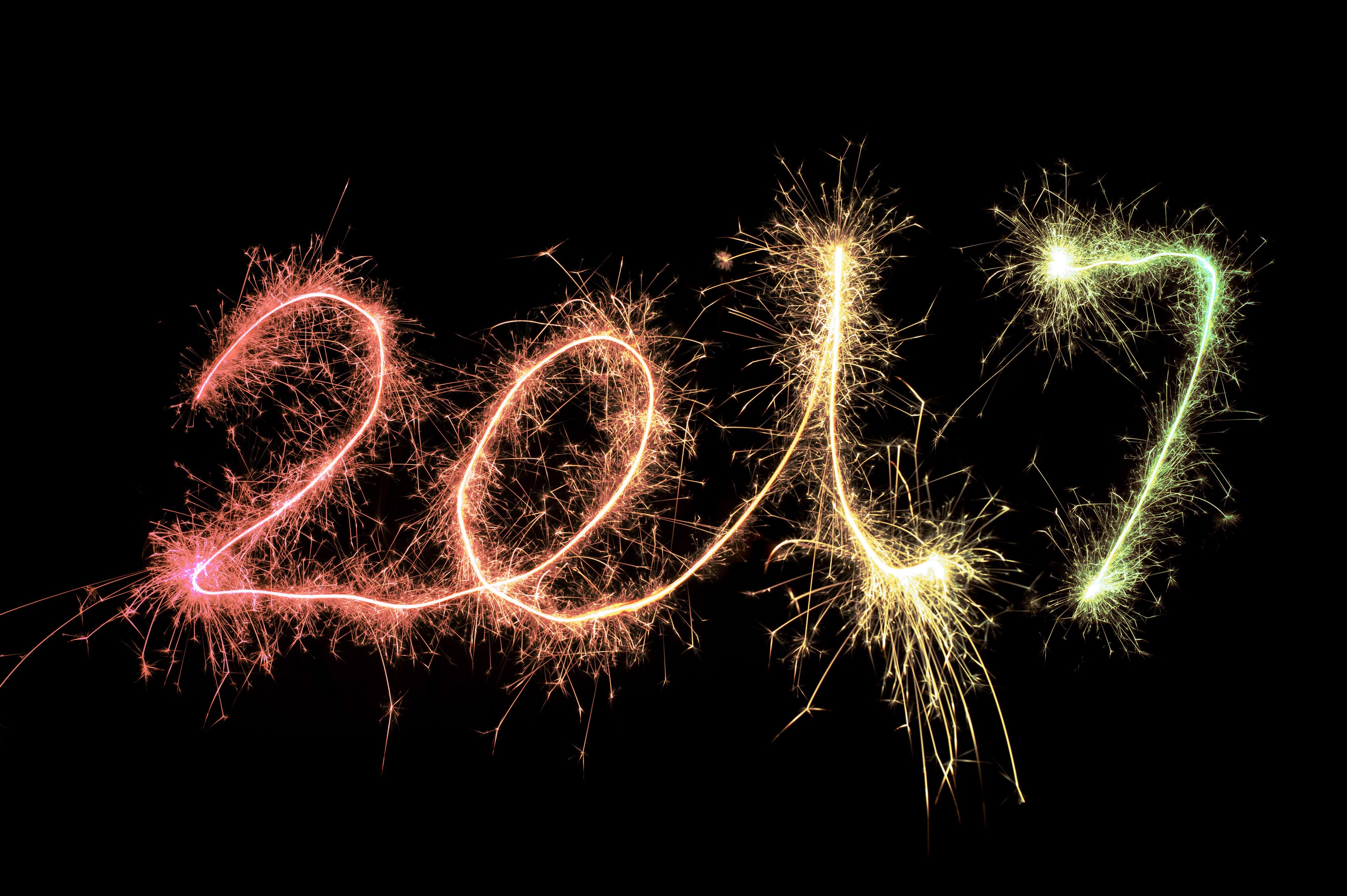 happy new year 2017, celebrations, HD Wallpaper