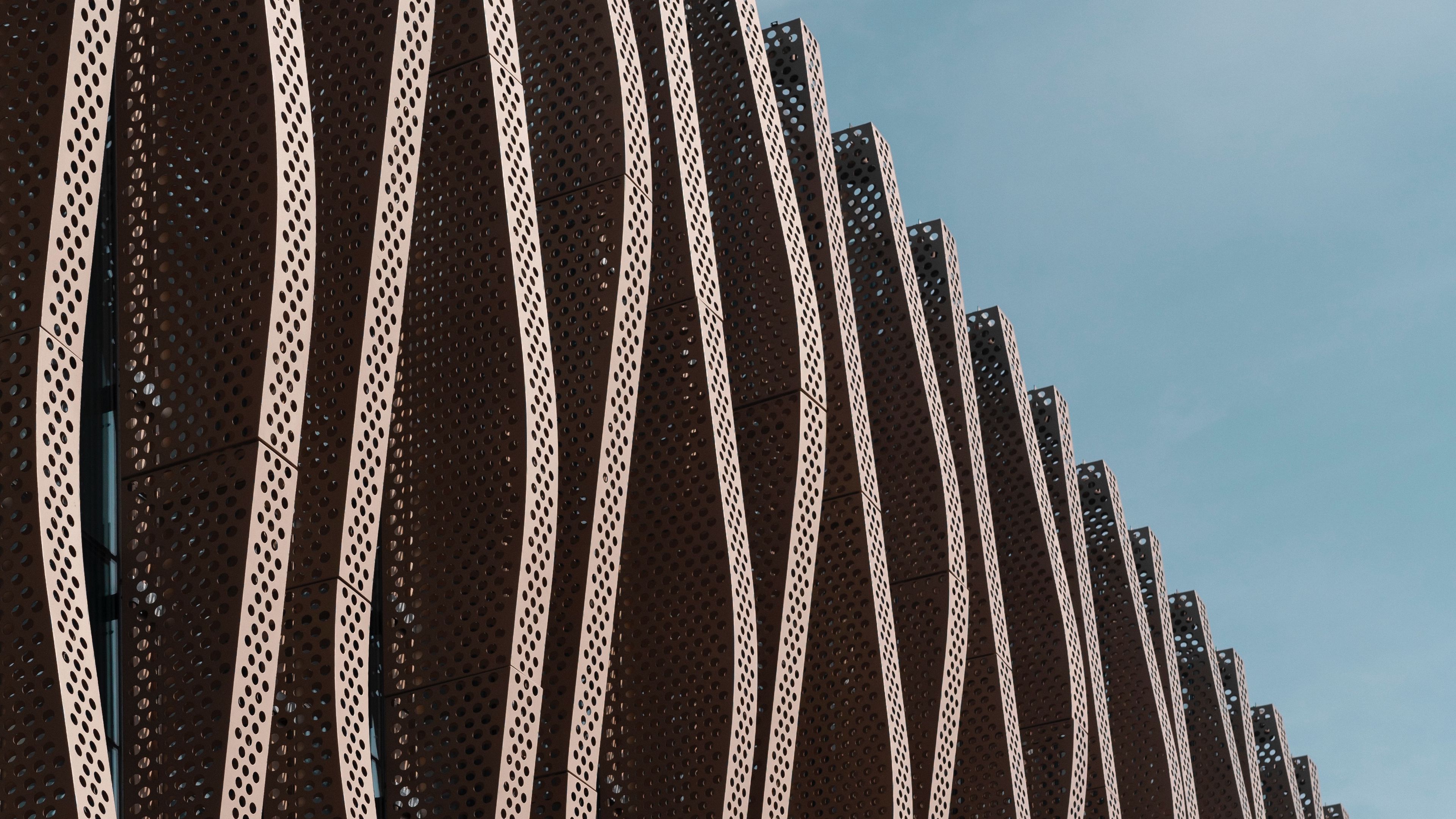 building, architecture, minimalism, modern, design, 4k, HD Wallpaper