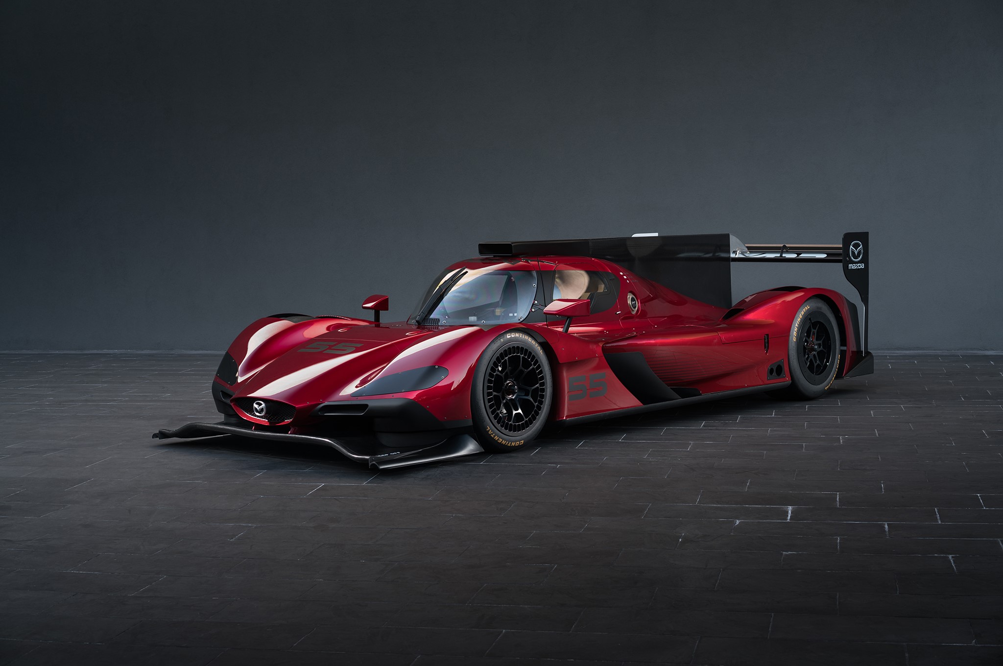 mazda, racing cars, racing, cars, track, daytona, HD Wallpaper