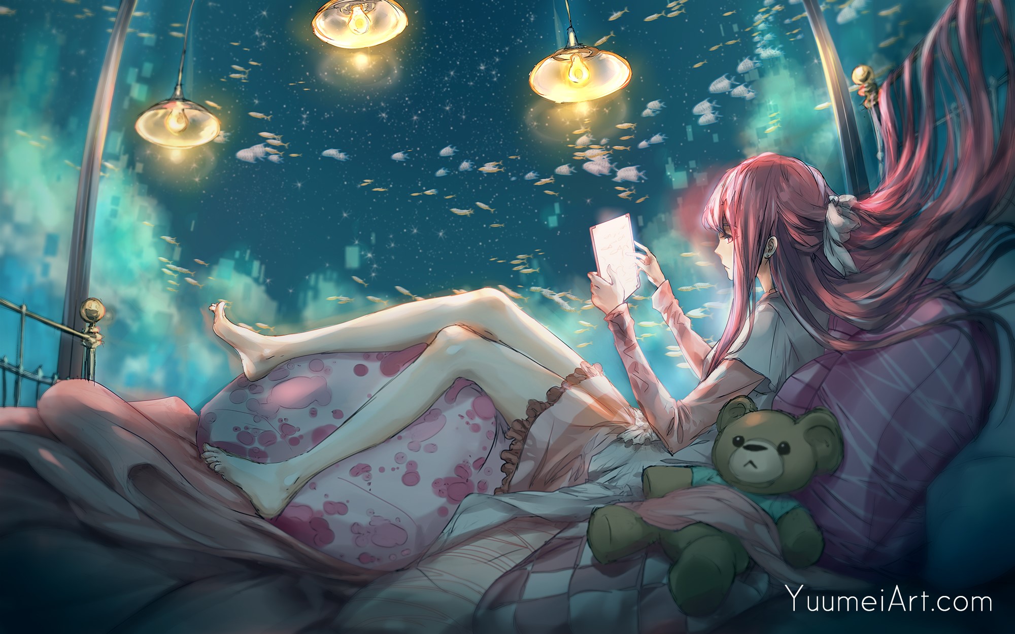 anime, anime girl, artist, digital art, deviantart, HD Wallpaper