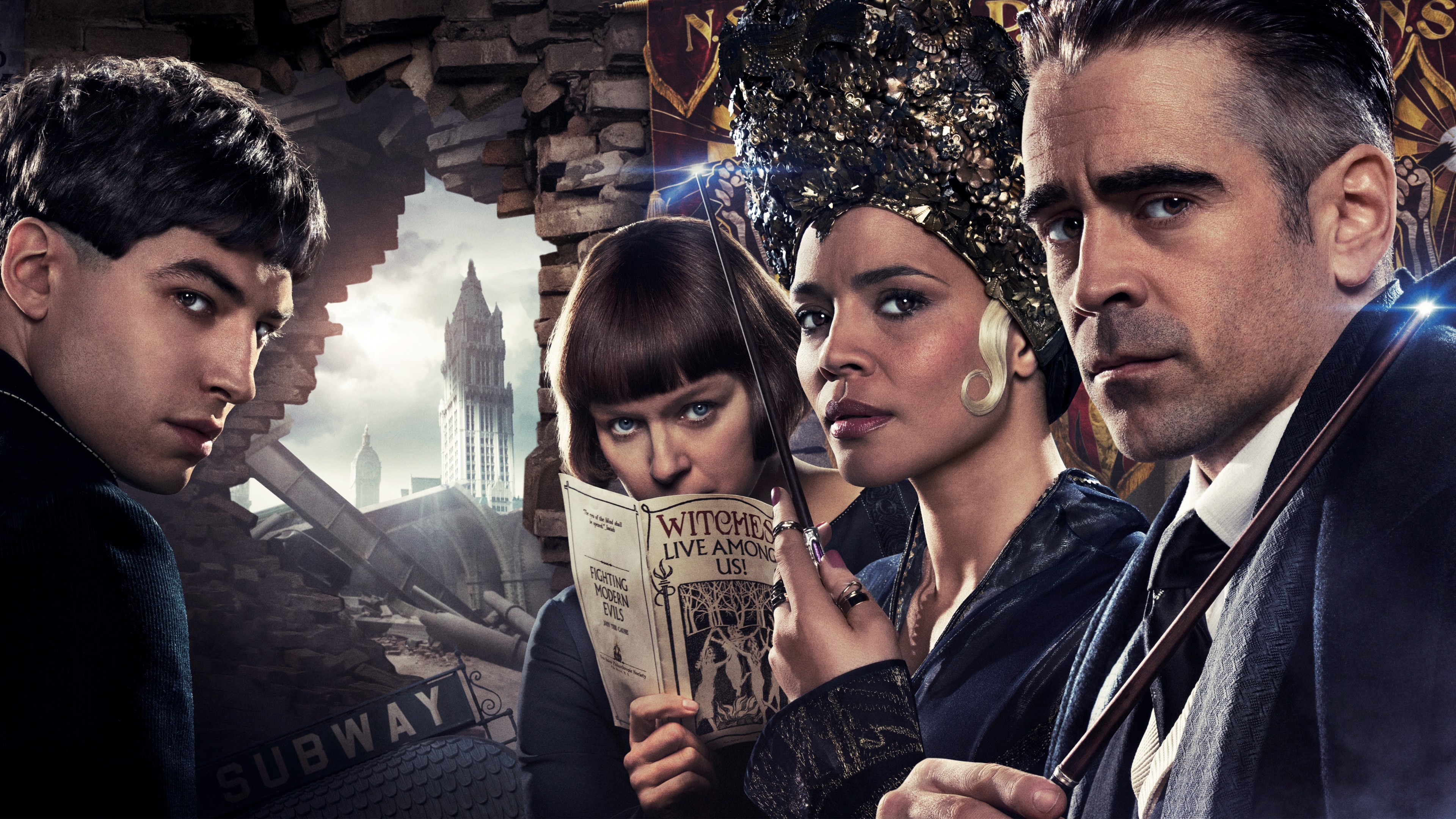 fantastic beasts and where to find them, 2016 movies, movies, HD Wallpaper
