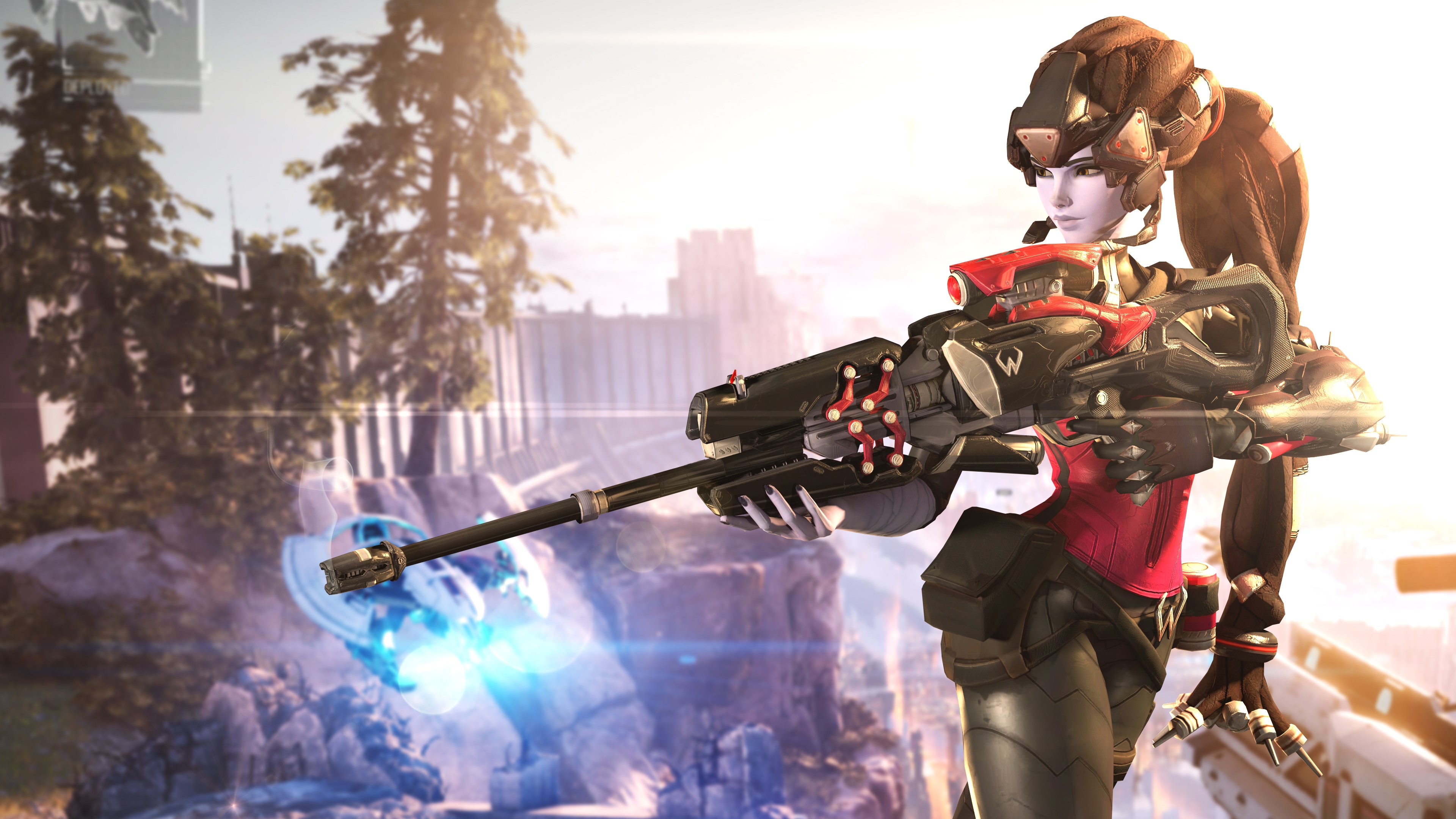 overwatch, games, deviantart, artwork, HD Wallpaper
