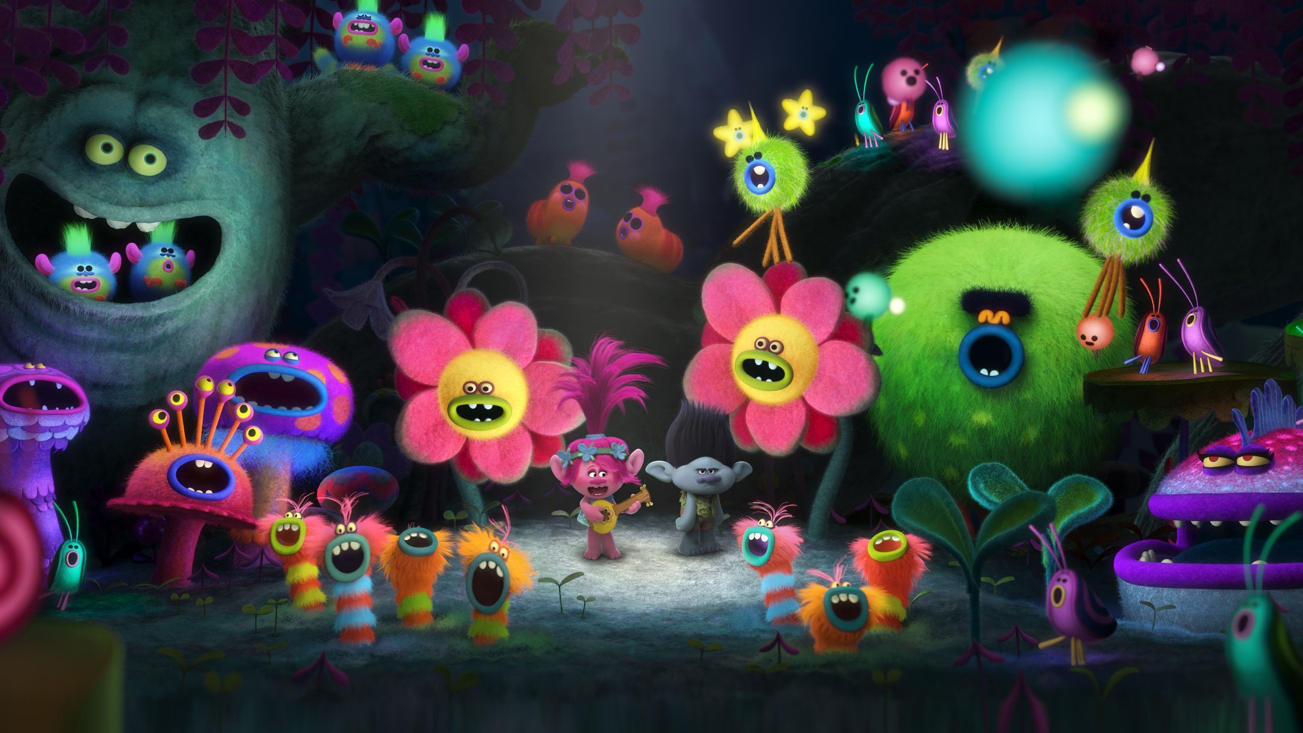 trolls, animated movies, 2016 movies, HD Wallpaper