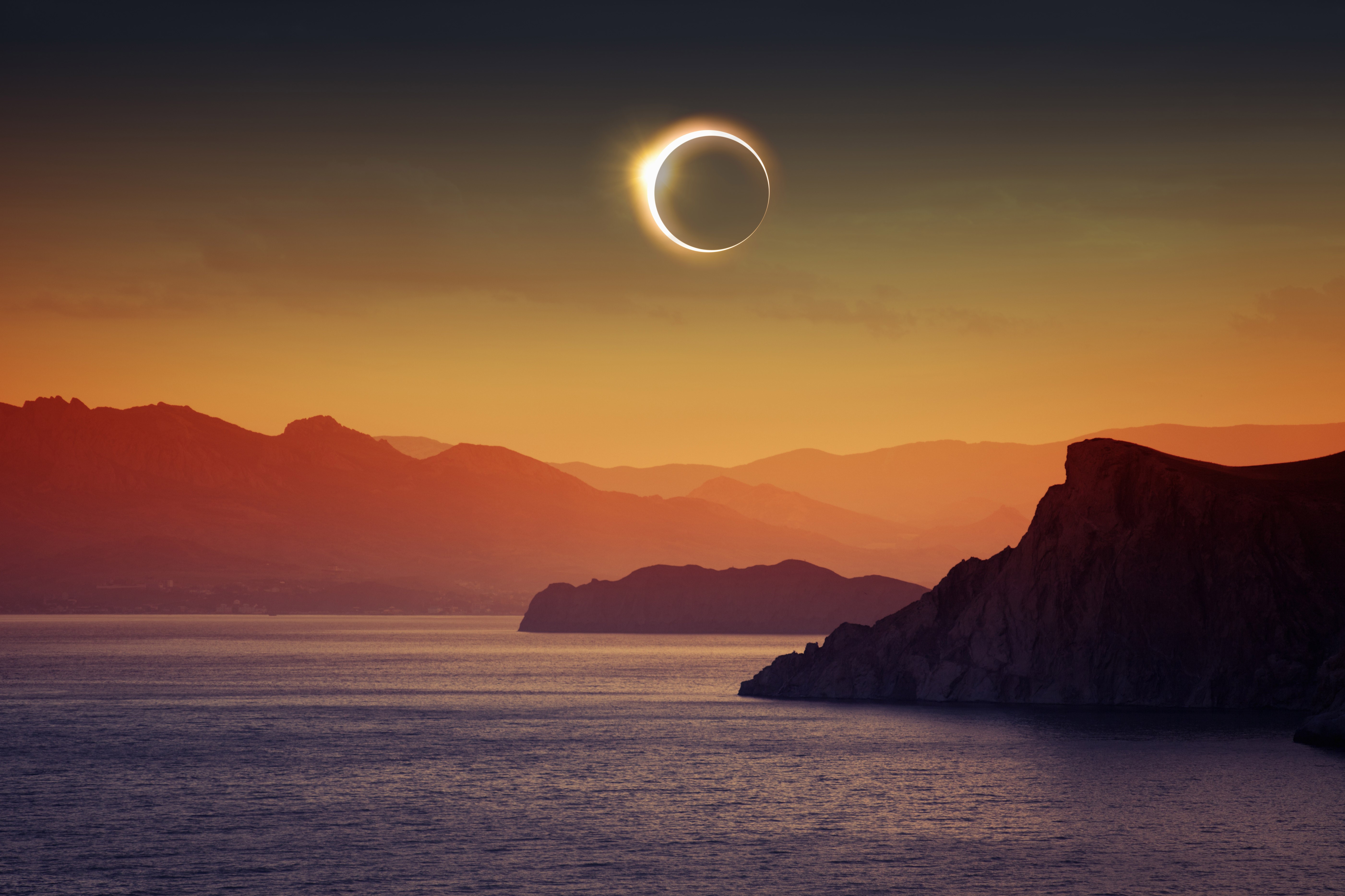 eclipse, nature, 4k, 5k, HD Wallpaper