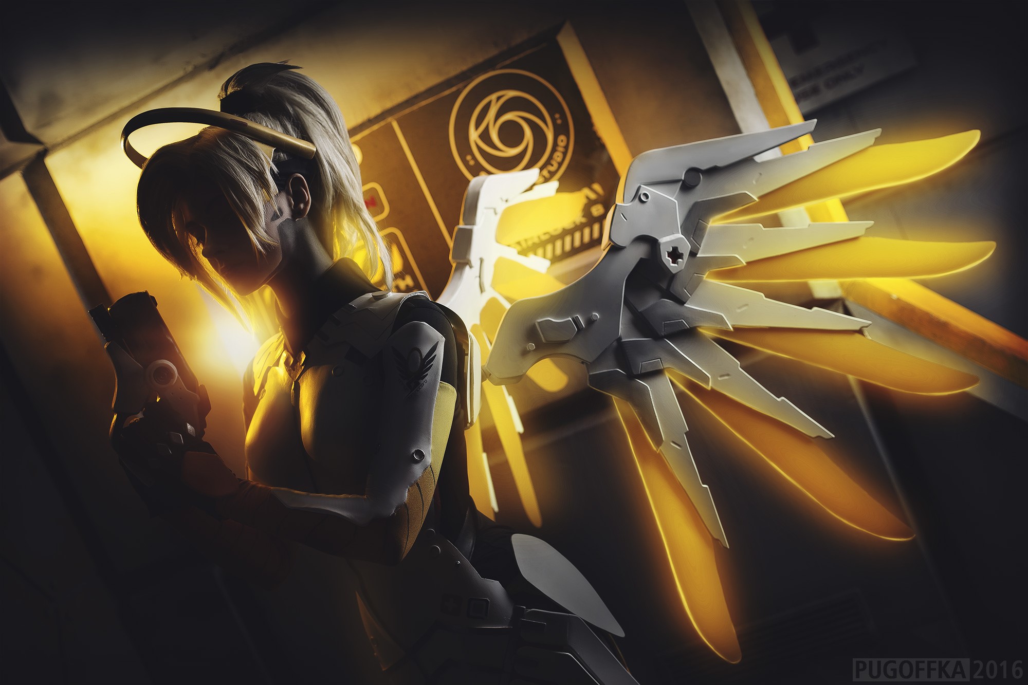 mercy overwatch, overwatch, games, xbox games, ps games, pc games, artwork, deviantart, HD Wallpaper