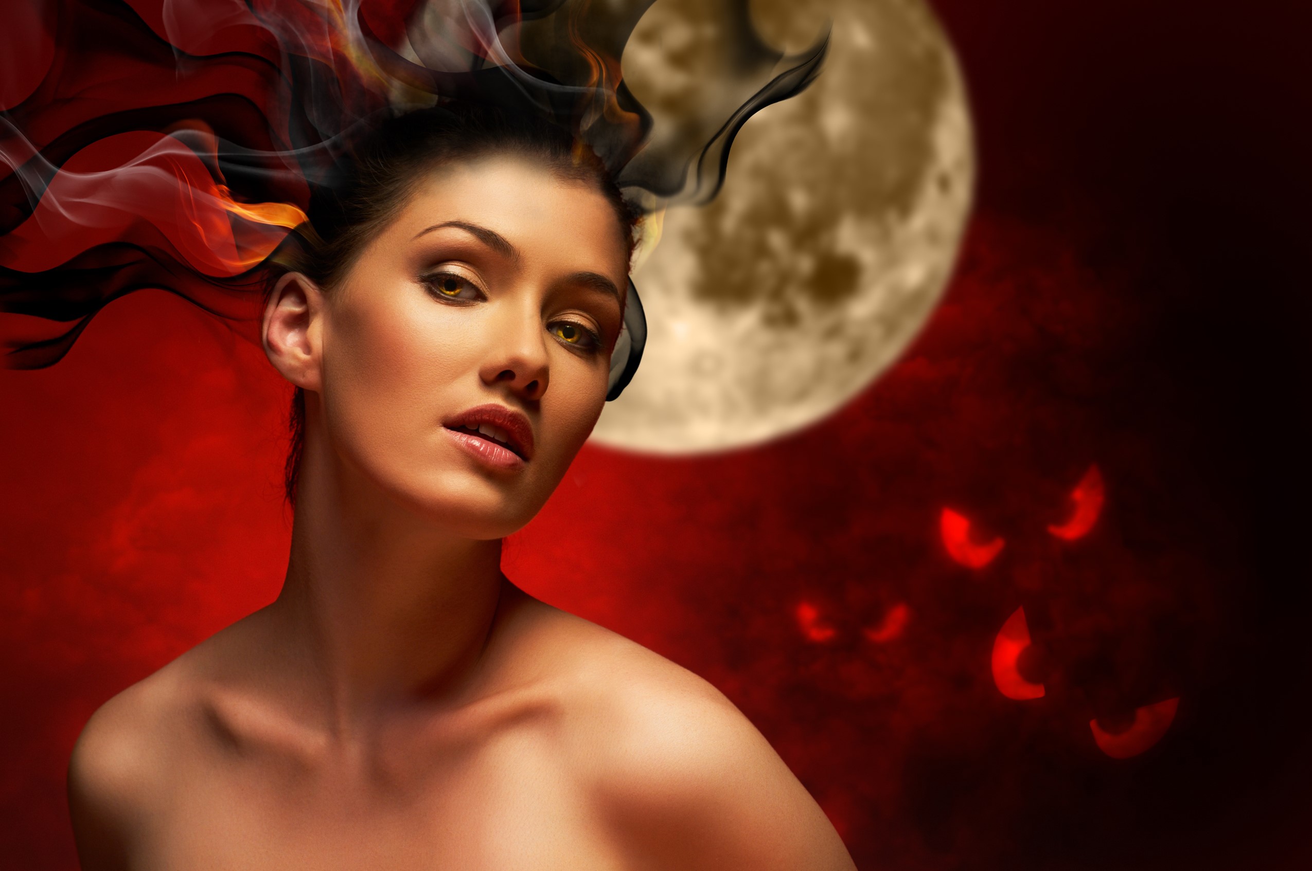 witch, girls, HD Wallpaper