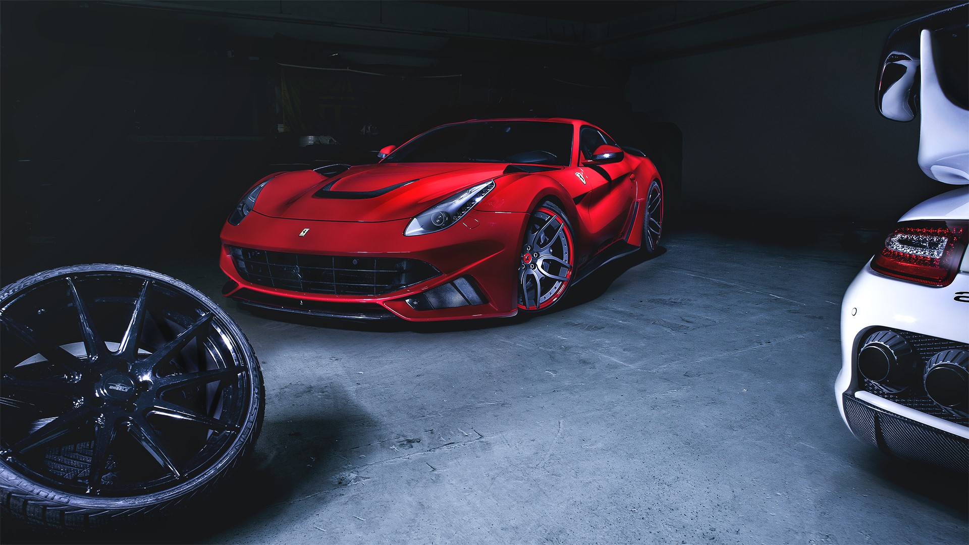 ferrari, cars, modified, HD Wallpaper