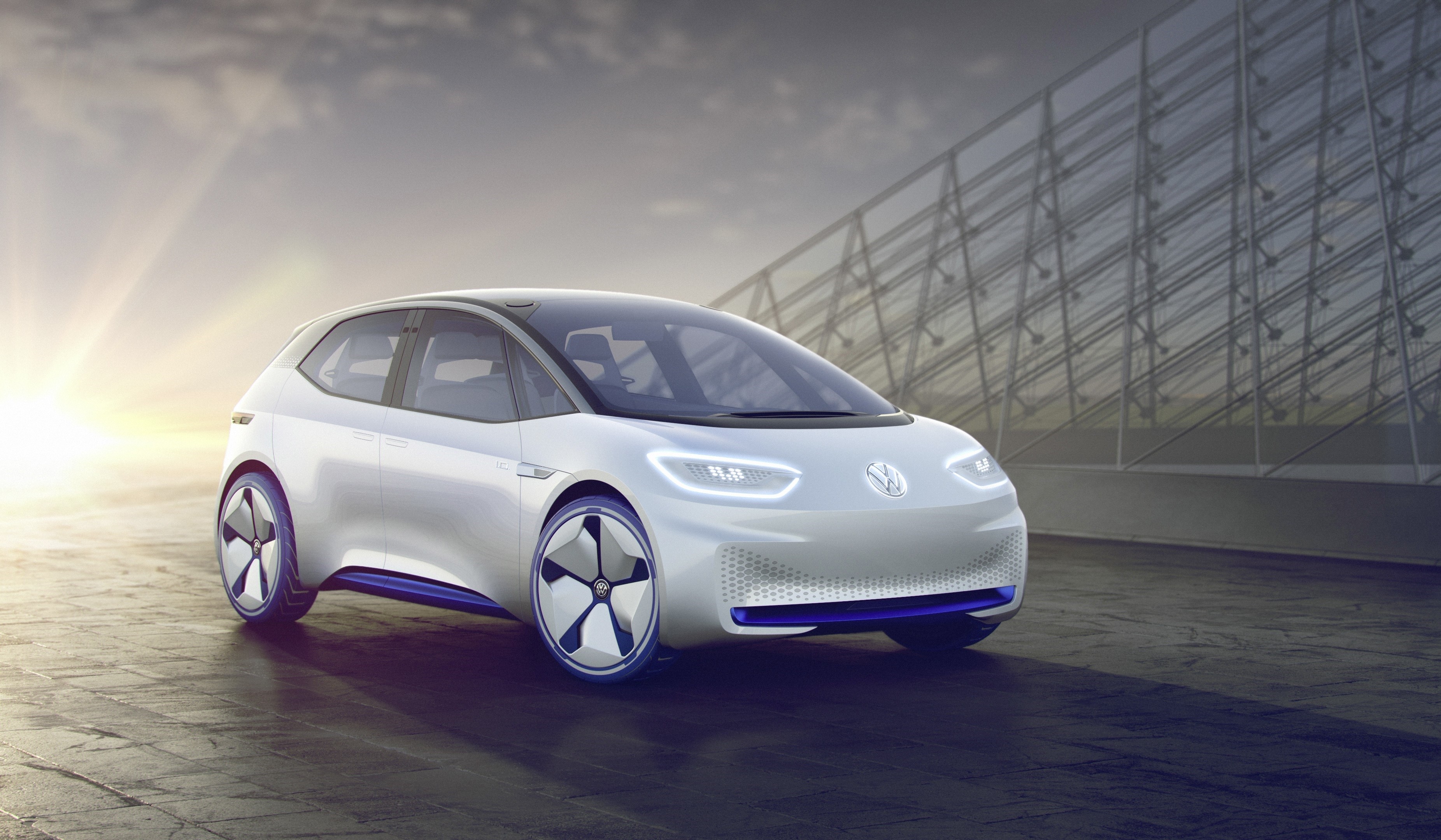 volkswagen id, volkswagen, concept cars, electric cars, HD Wallpaper