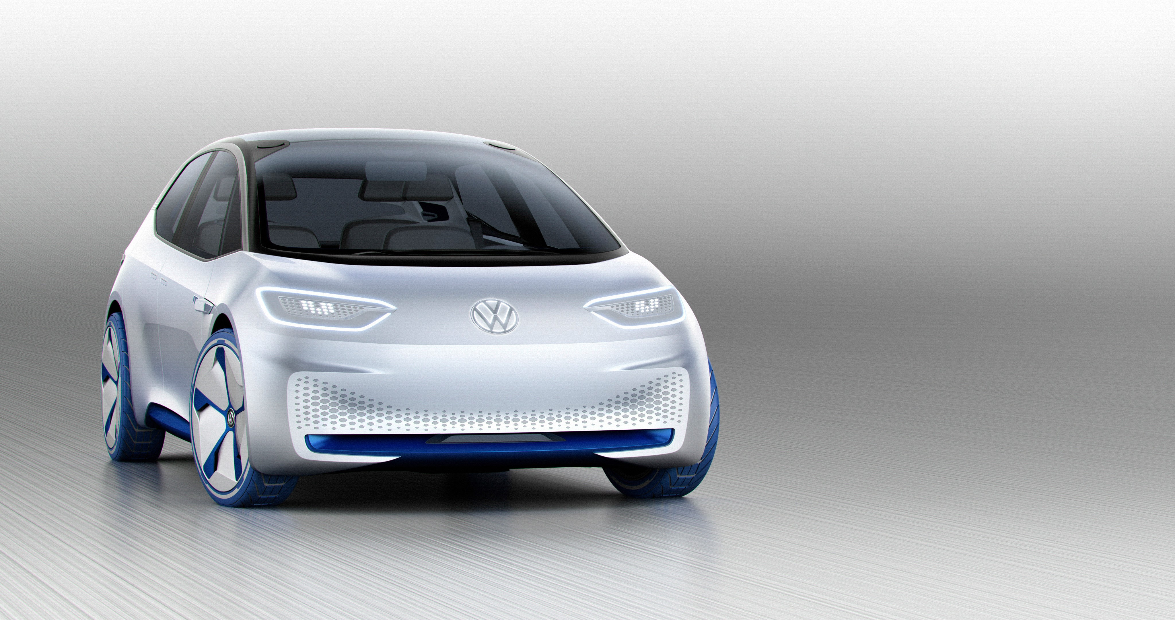 volkswagen id, volkswagen, concept cars, electric cars, HD Wallpaper