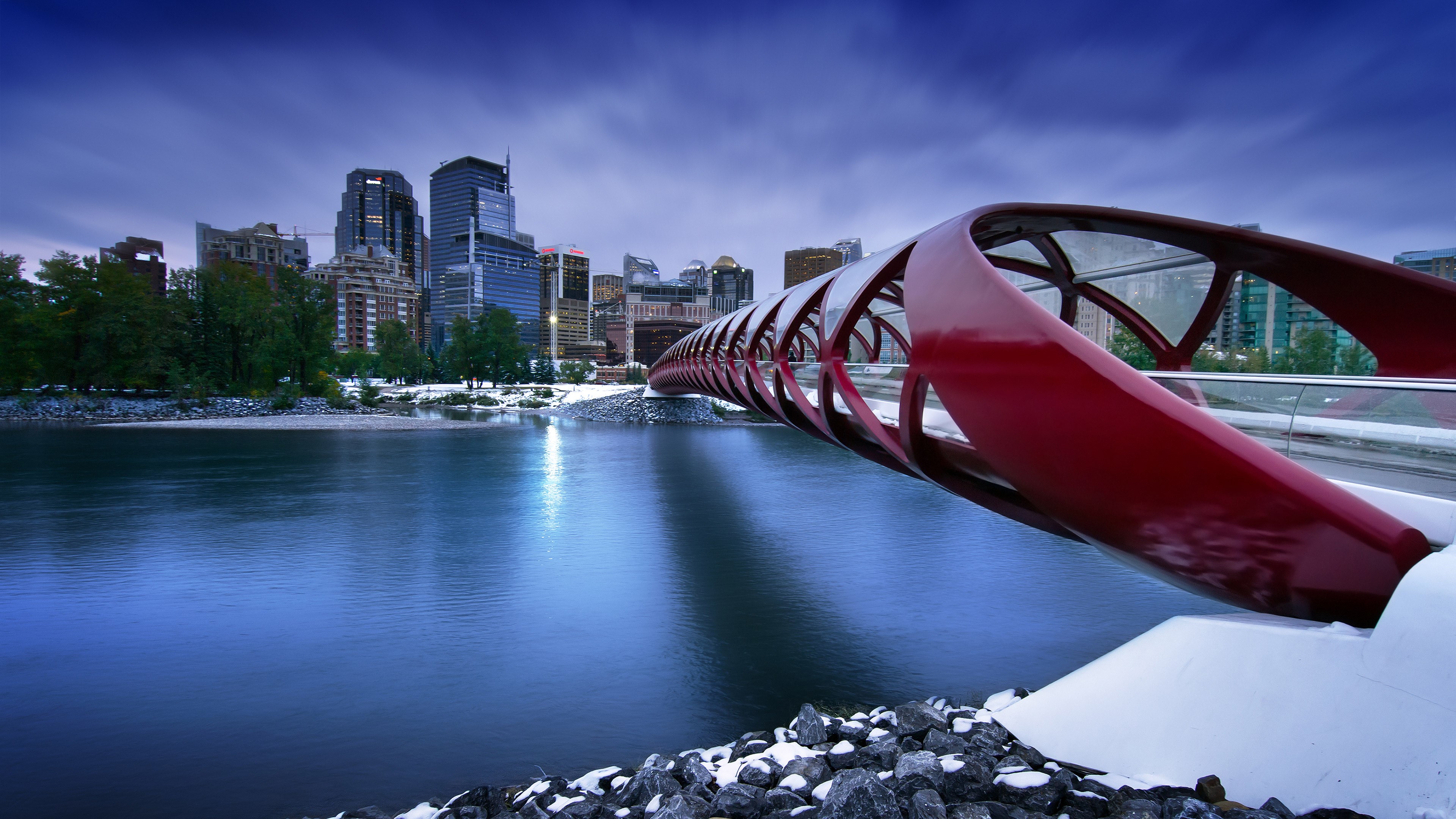 world, bridge, 4k, HD Wallpaper