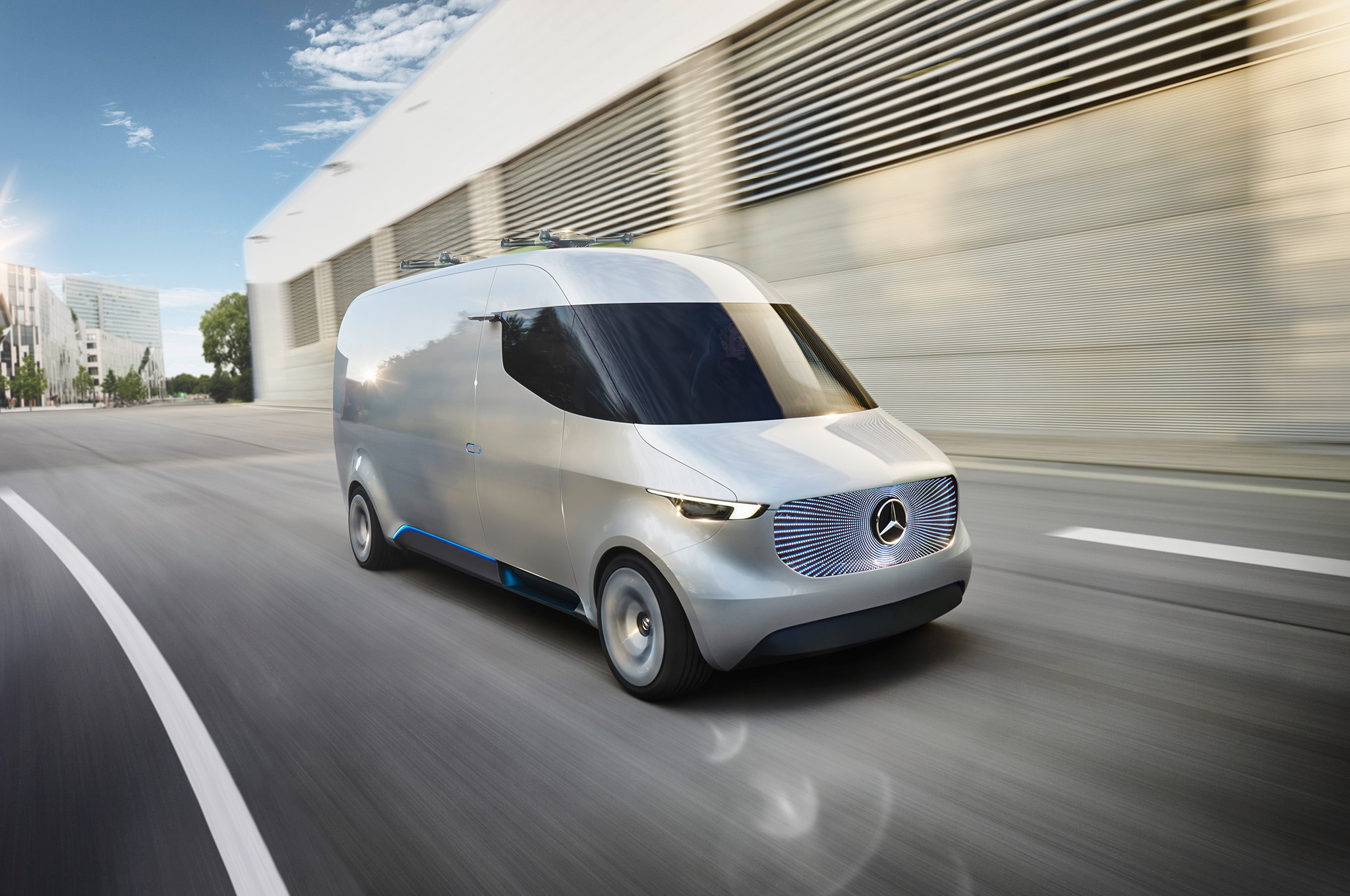 mercedes benz, mercedes, van, HD Wallpaper