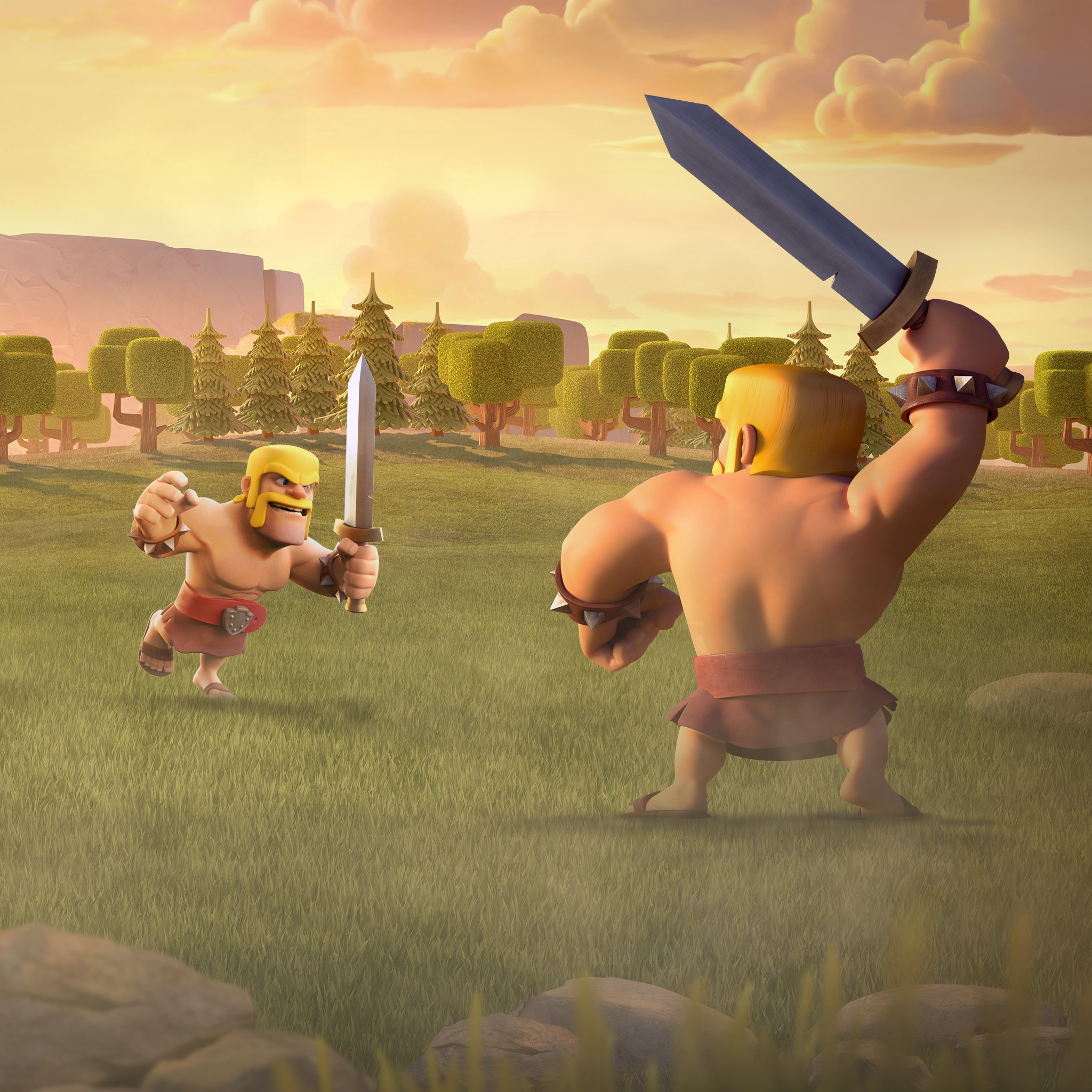 clash of clans, supercell, games, HD Wallpaper
