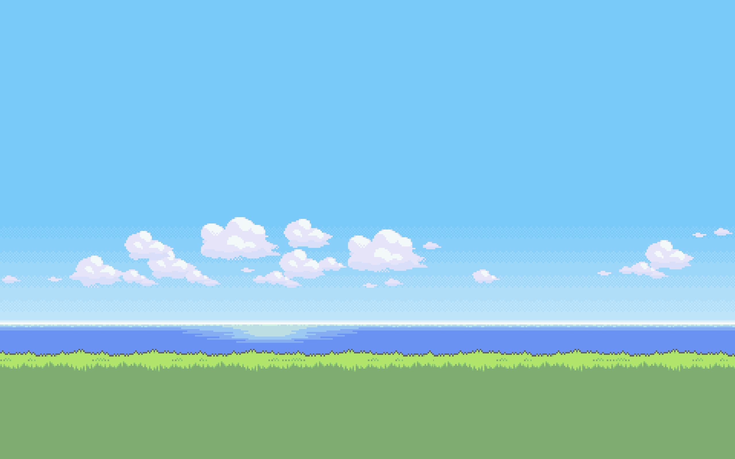 8 bit, artist, digital art, HD Wallpaper