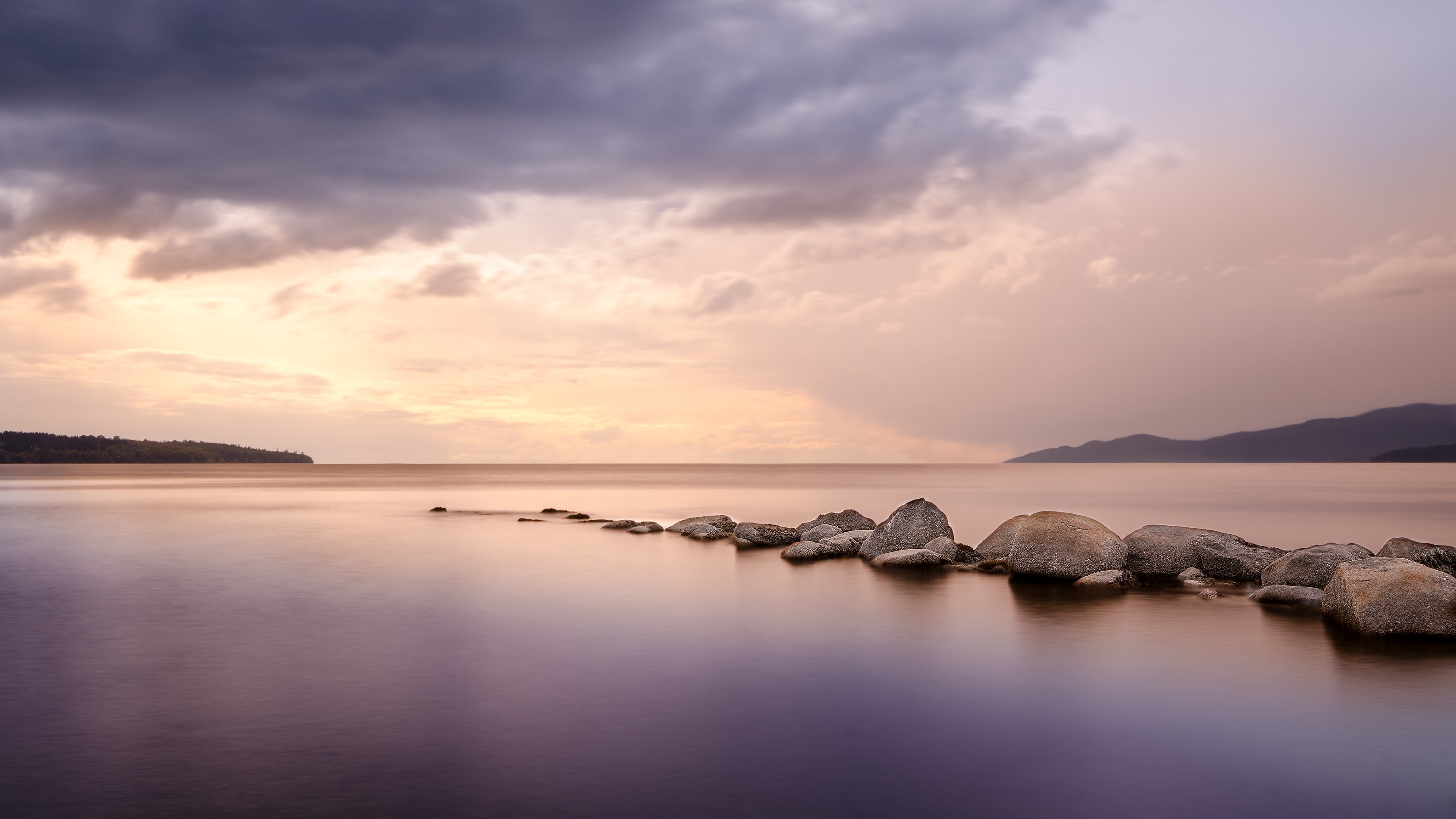 beach, nature, 4k, sea, HD Wallpaper