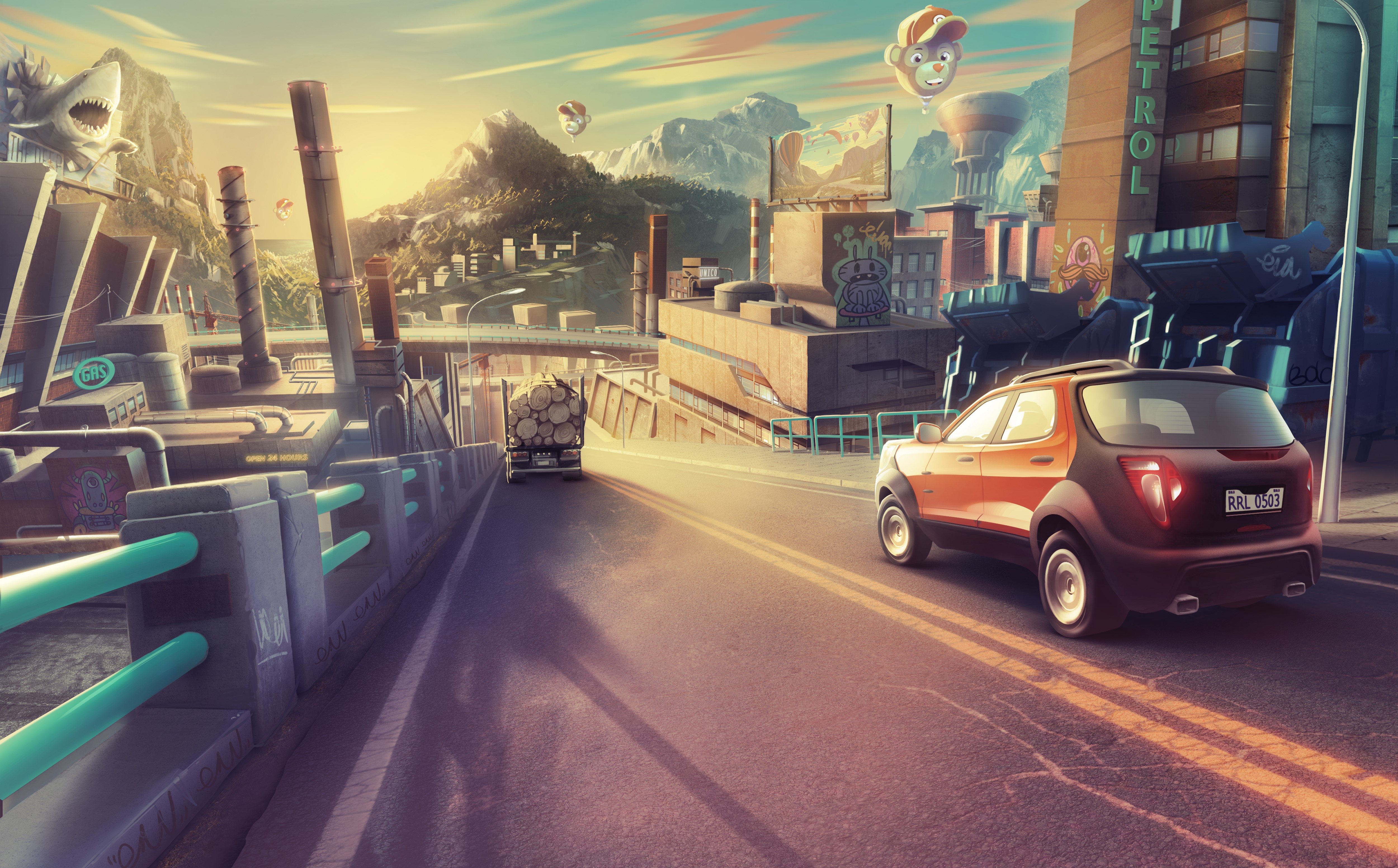 ps games, artwork, HD Wallpaper